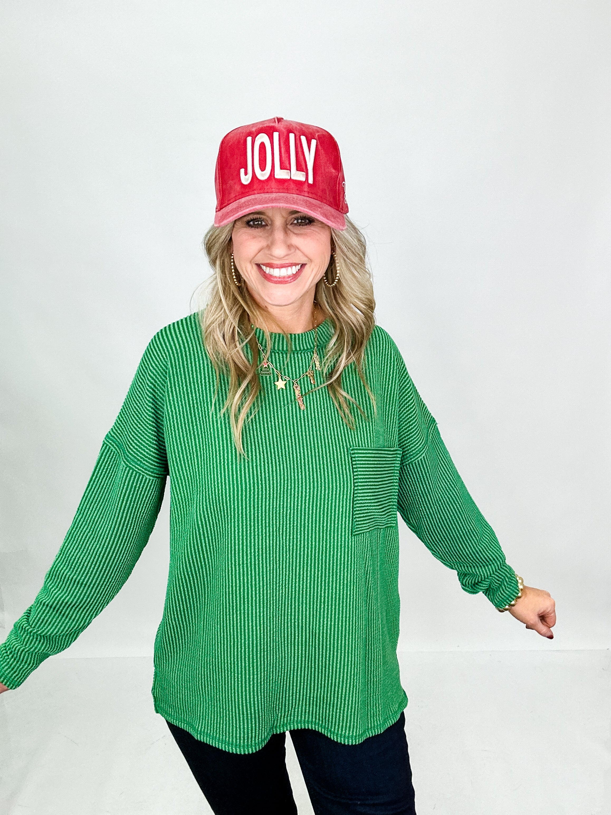 Hayden Ribbed Long Sleeve