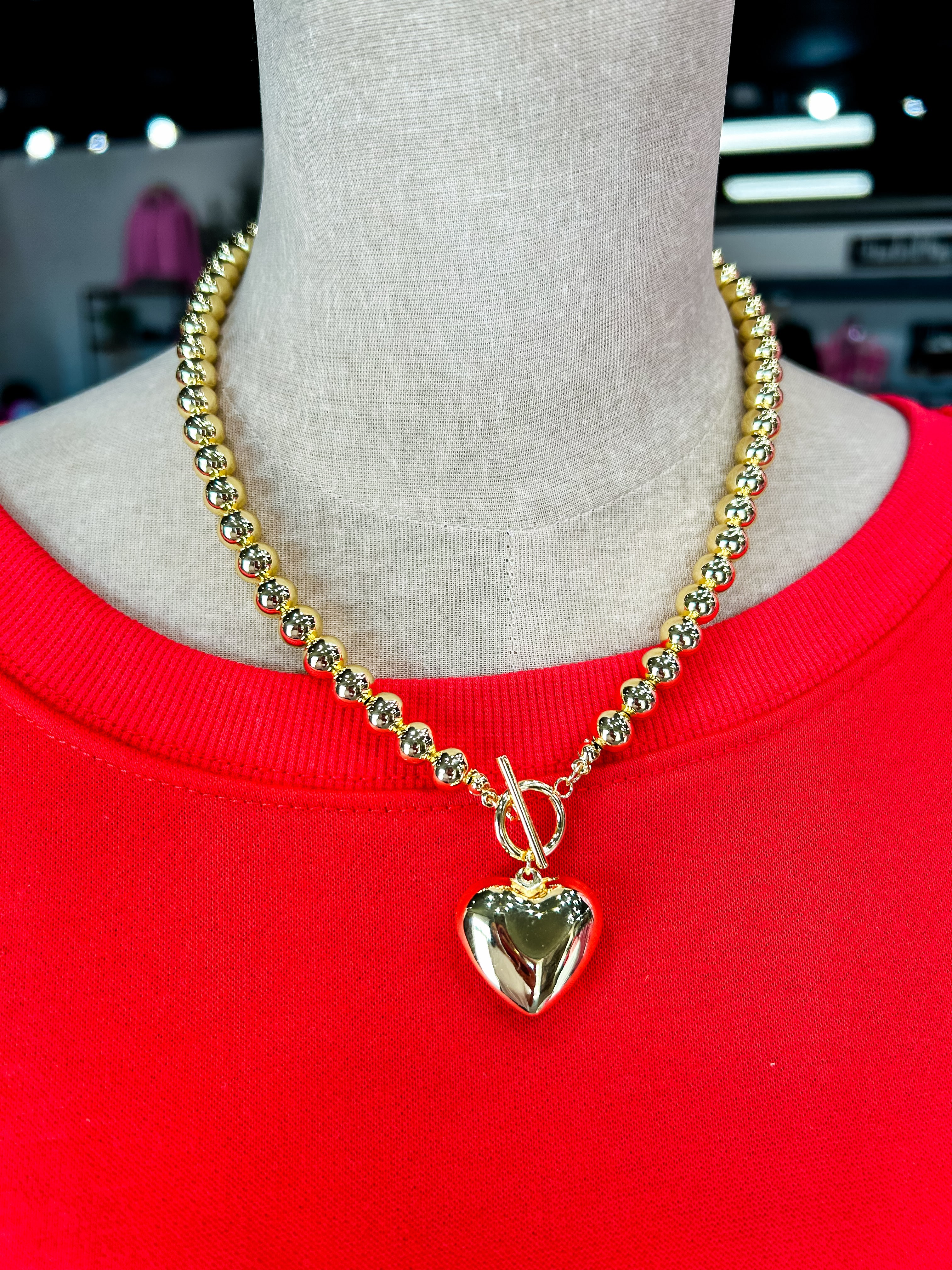 Heartbreaker Gold Necklace