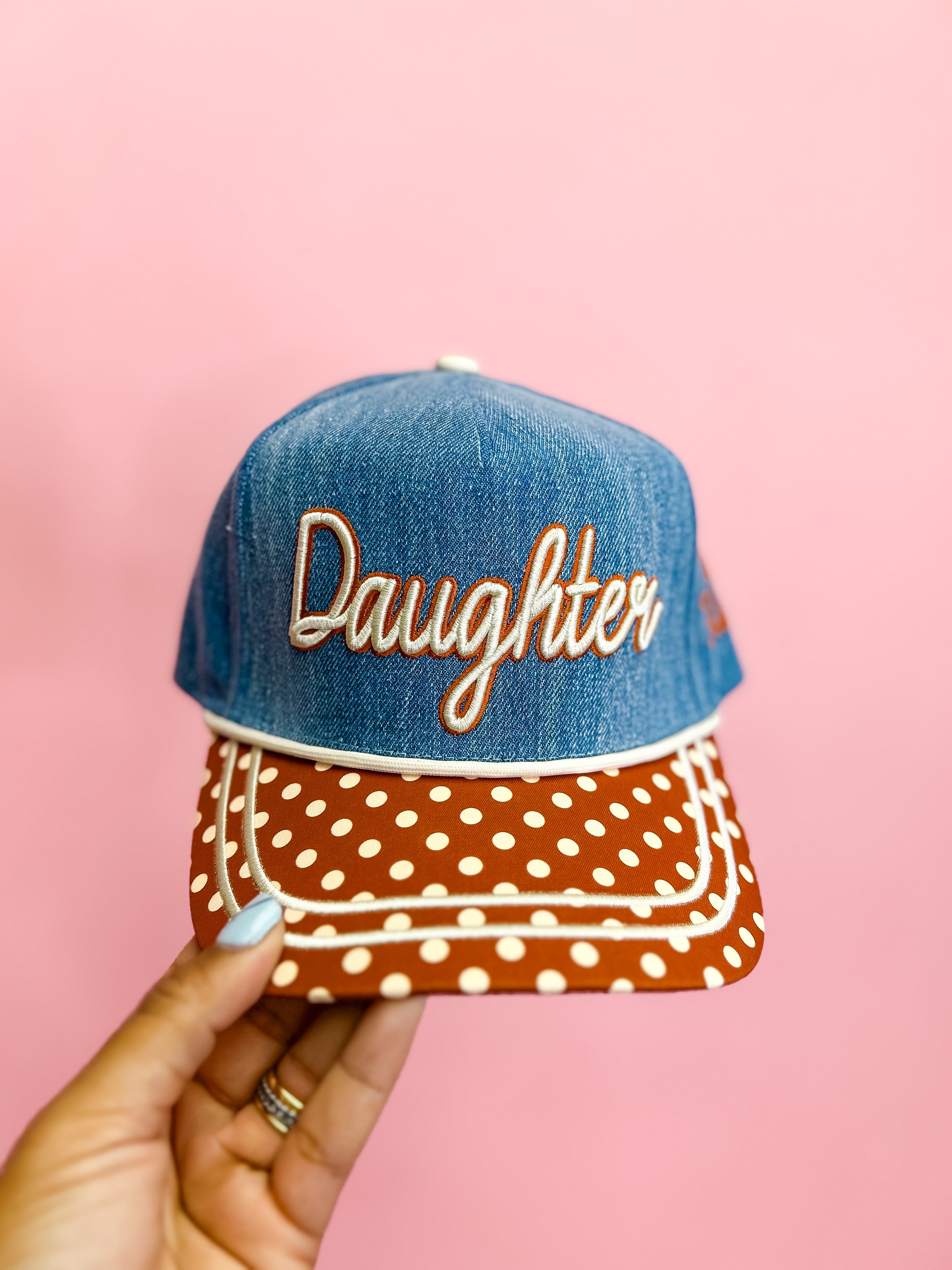 “Daughter of the King” Embroidered Trucker Hat