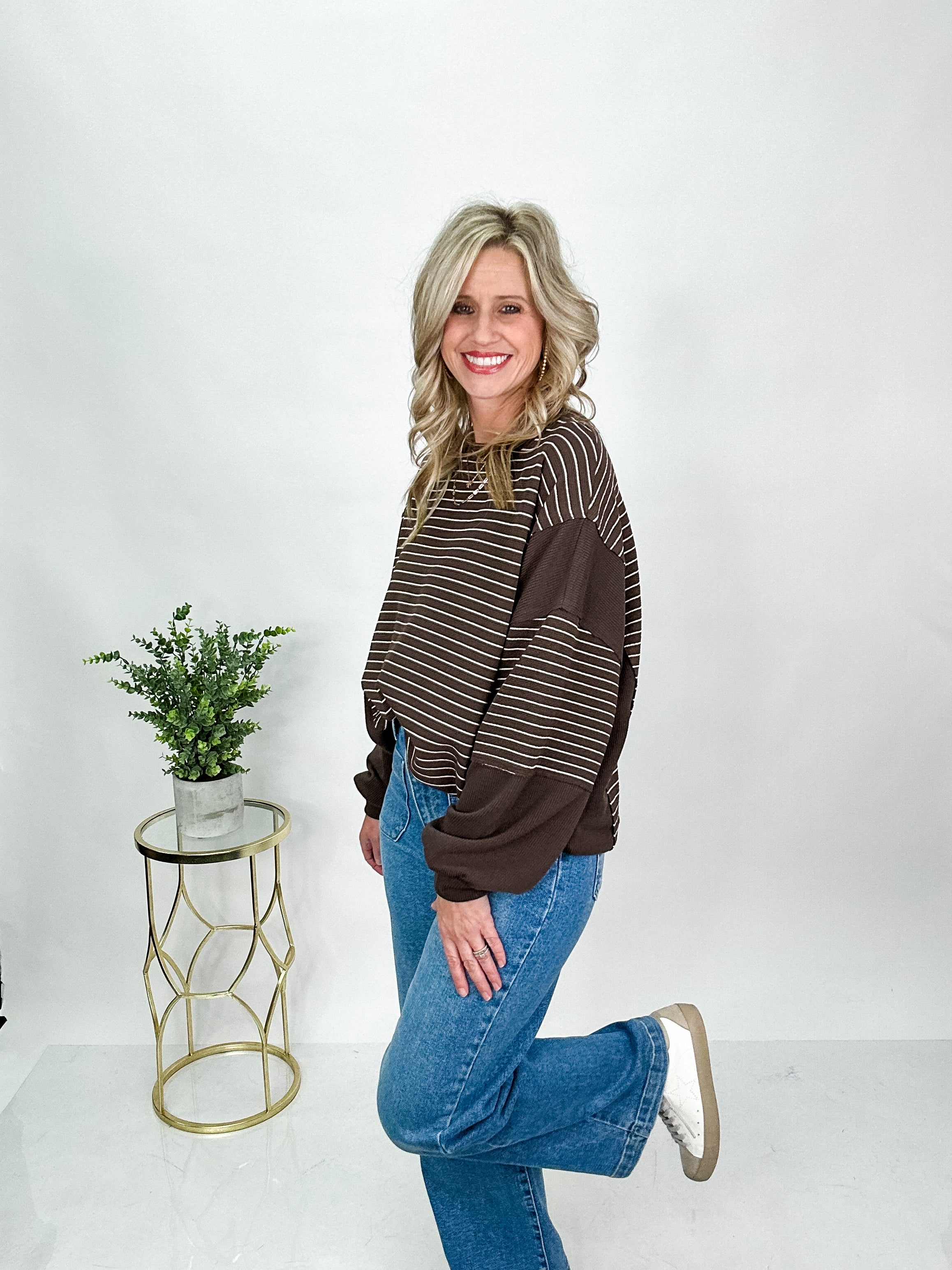 Blair Striped Pullover