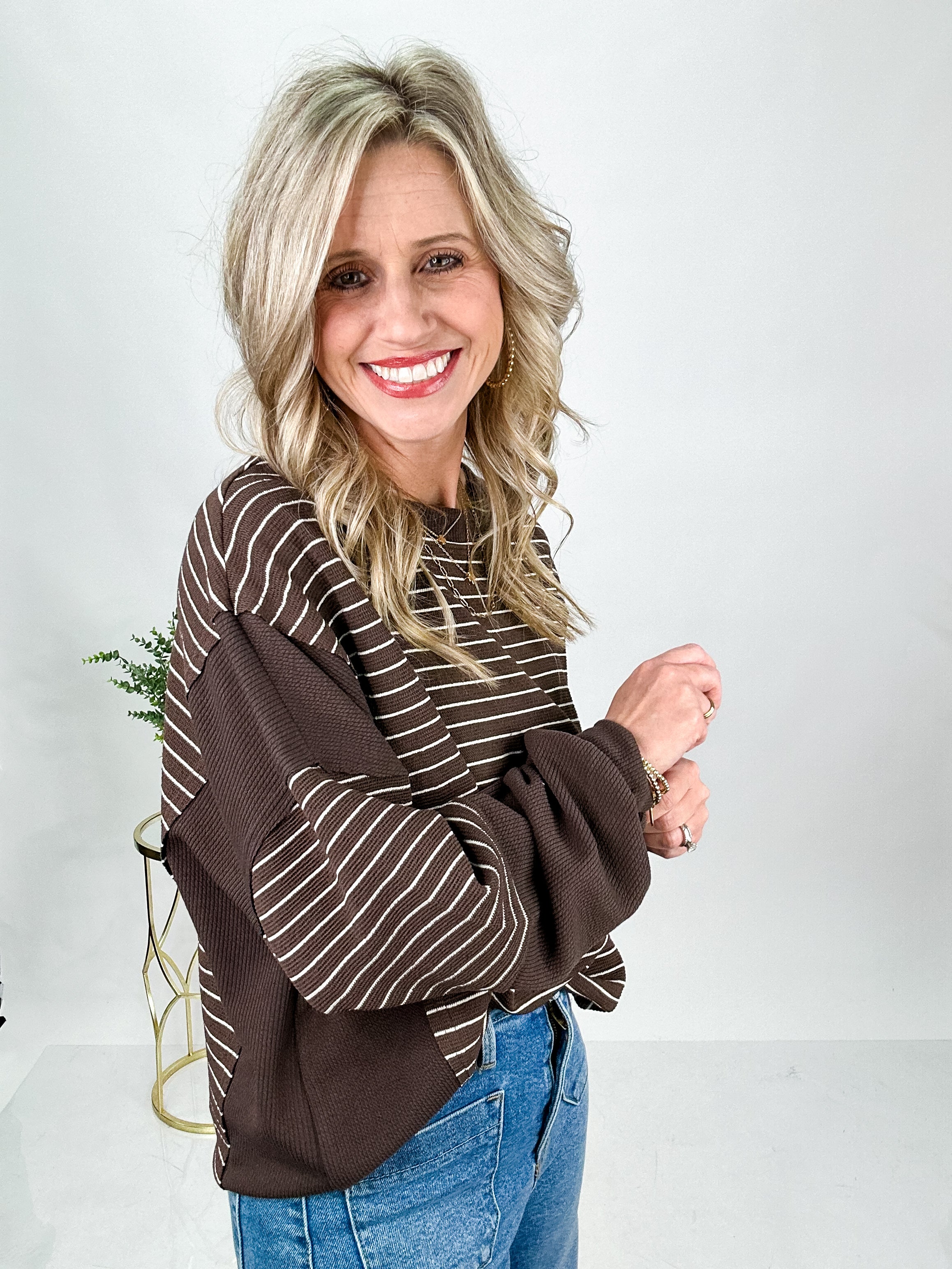 Blair Striped Pullover
