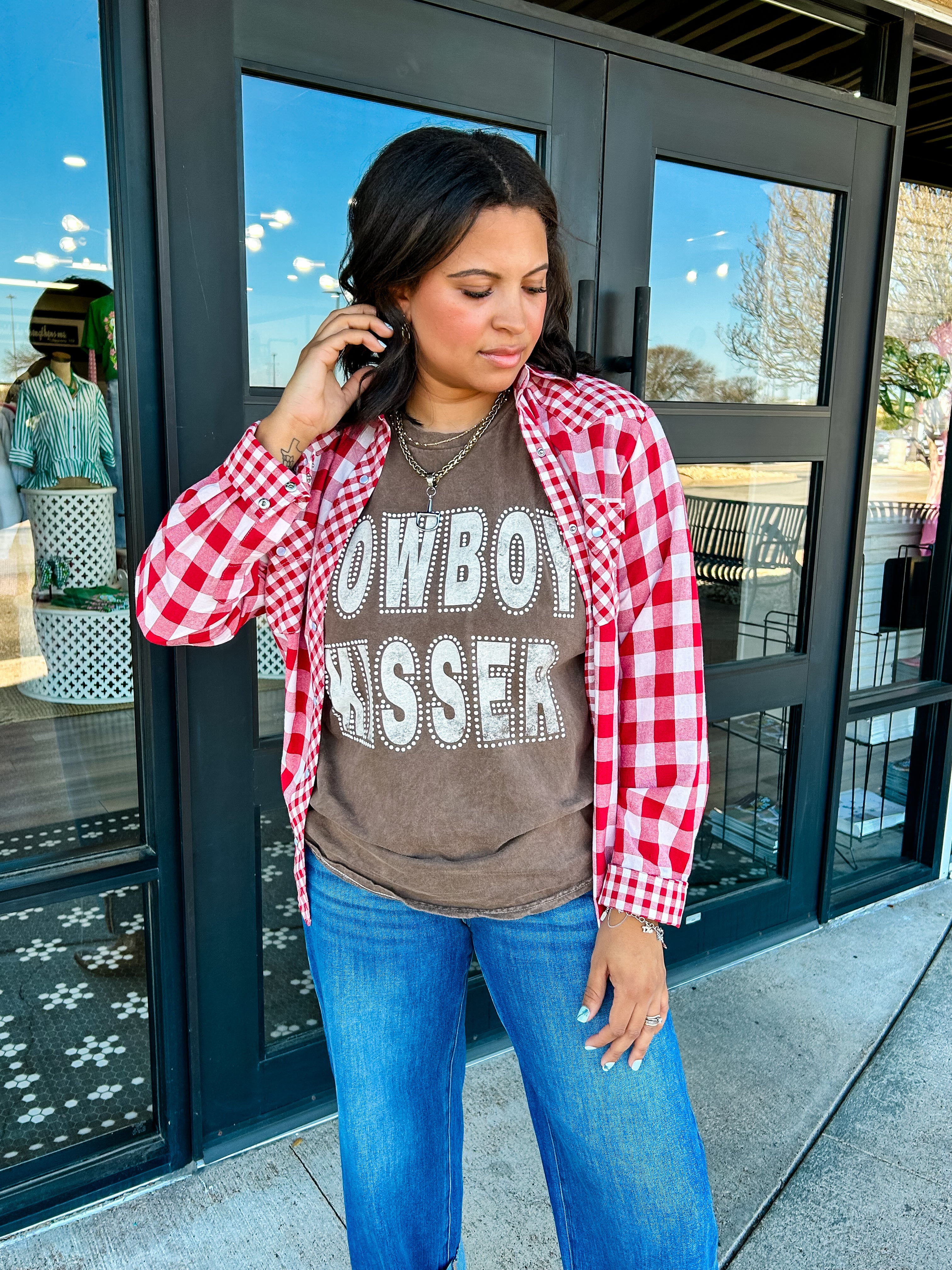 Cowboy Kisser T Shirt