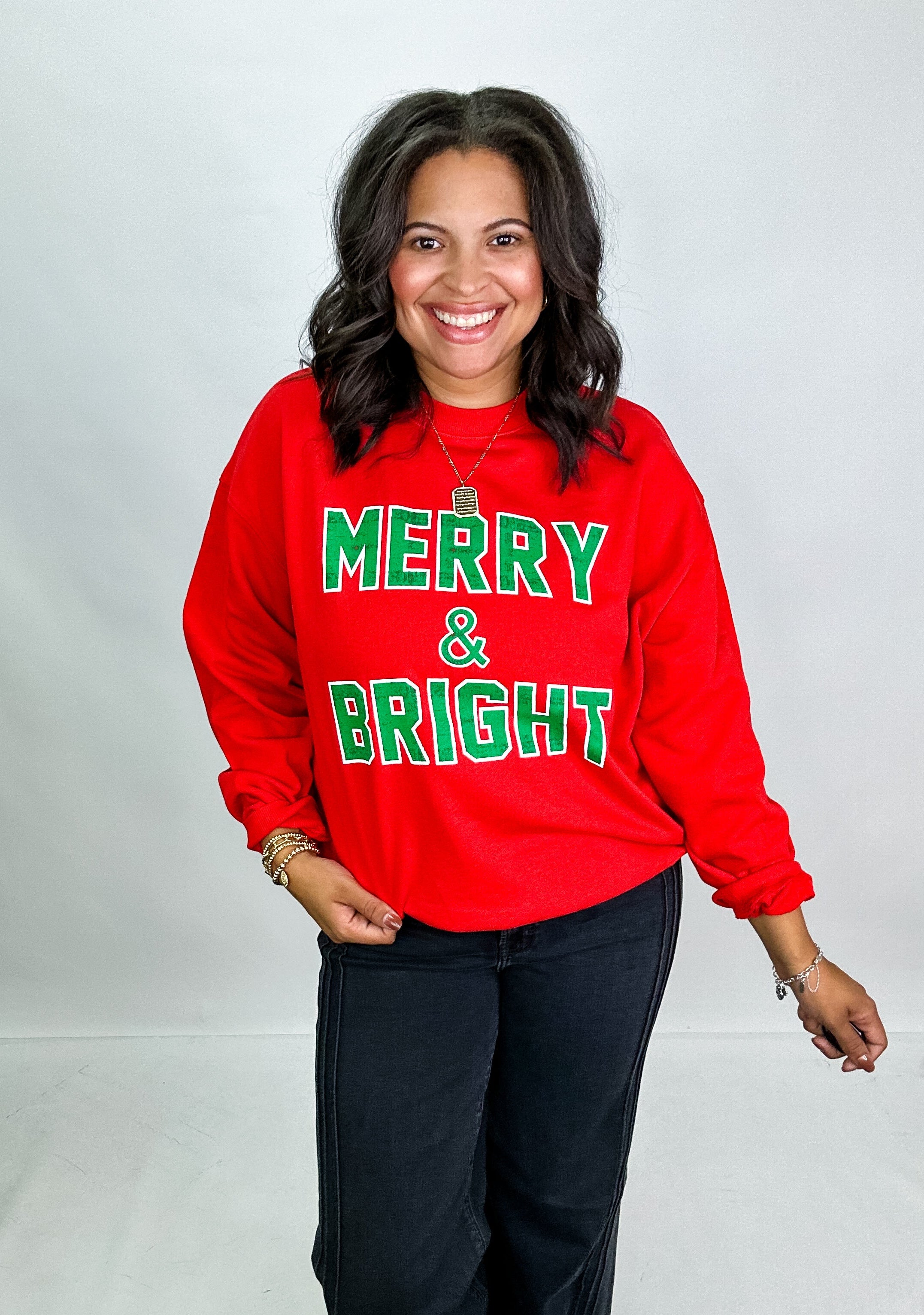 Merry + Bright Crewneck