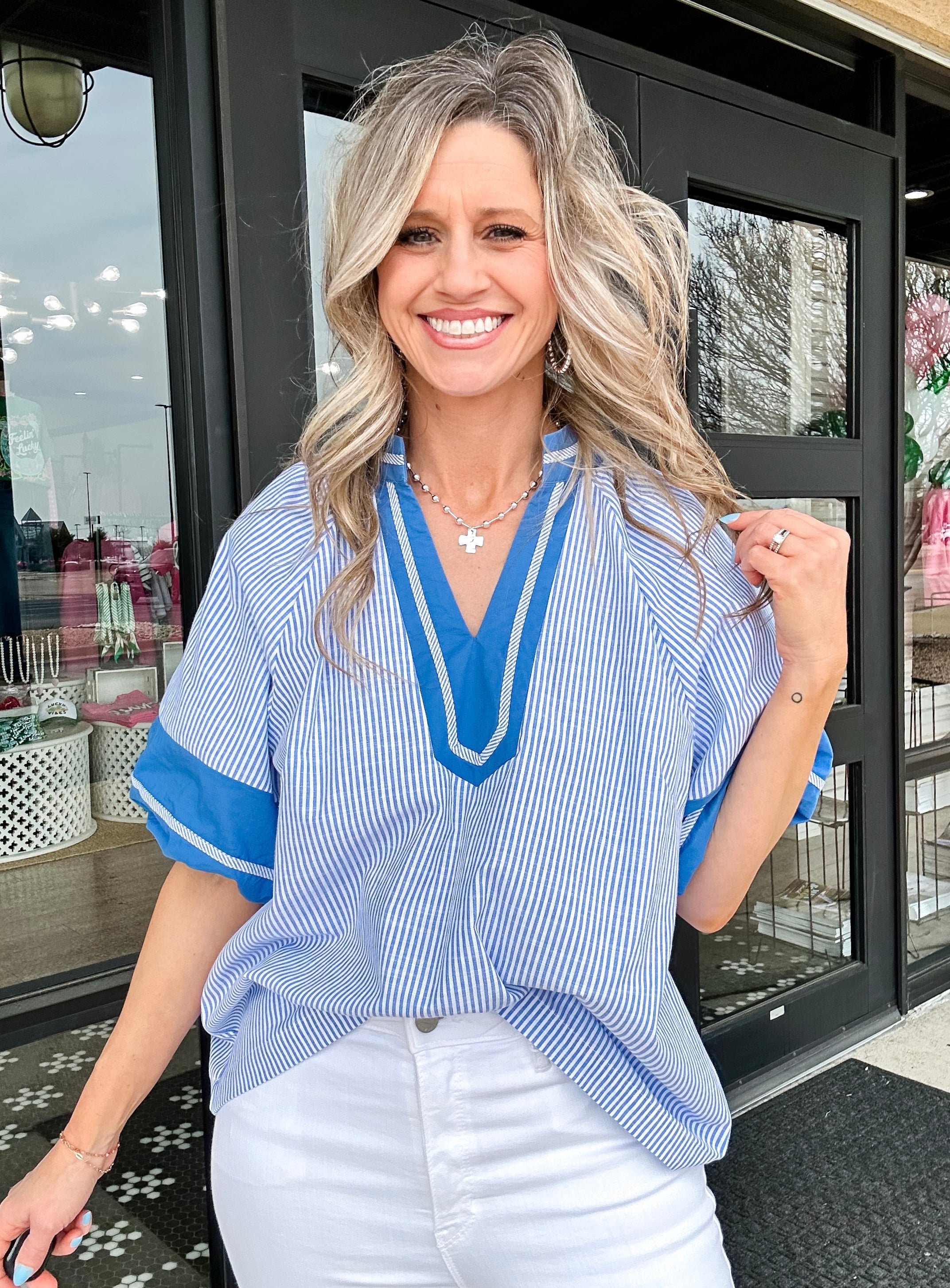 Seabreeze Striped Top