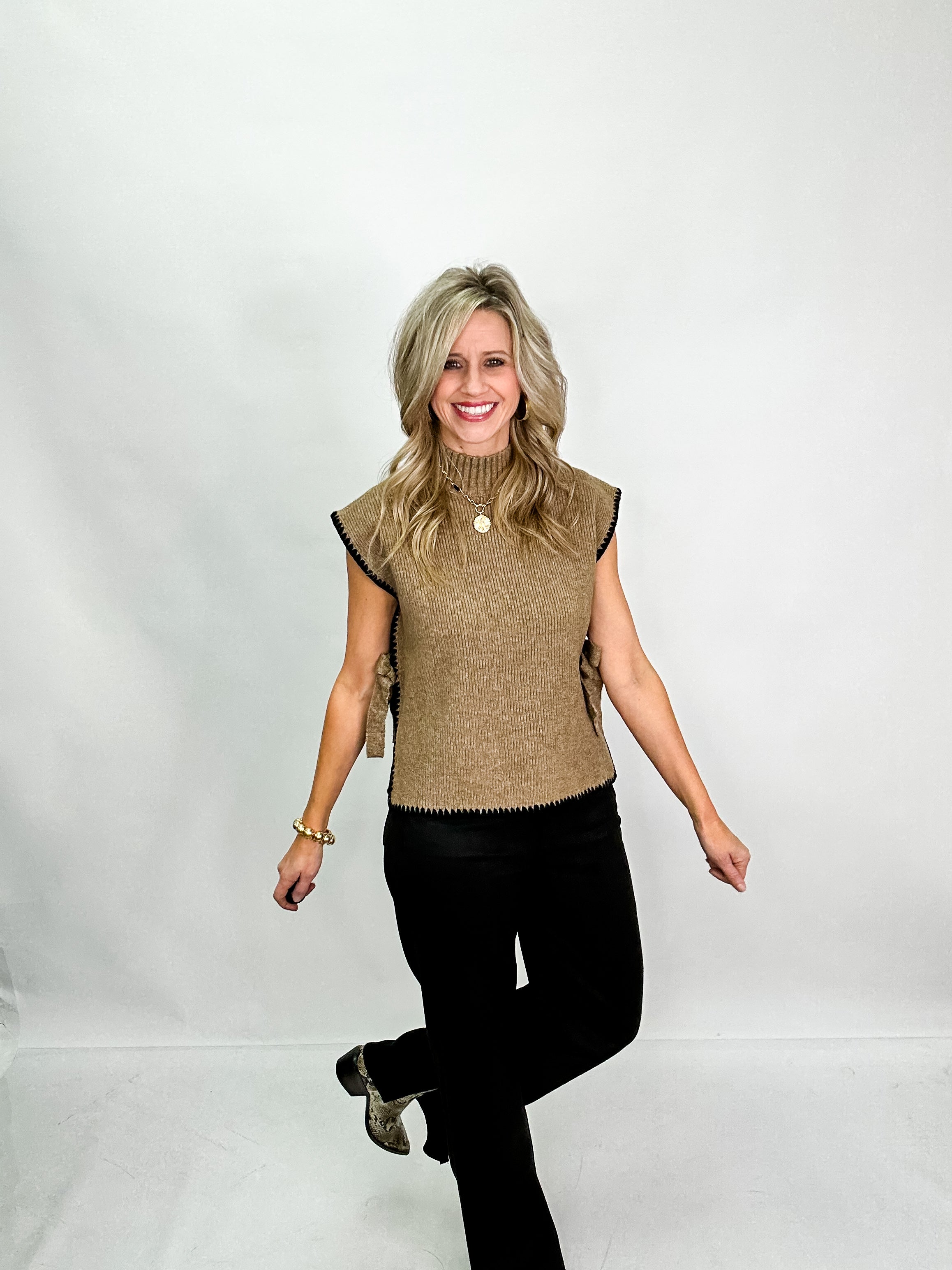 Maple Mocha Knit Tank