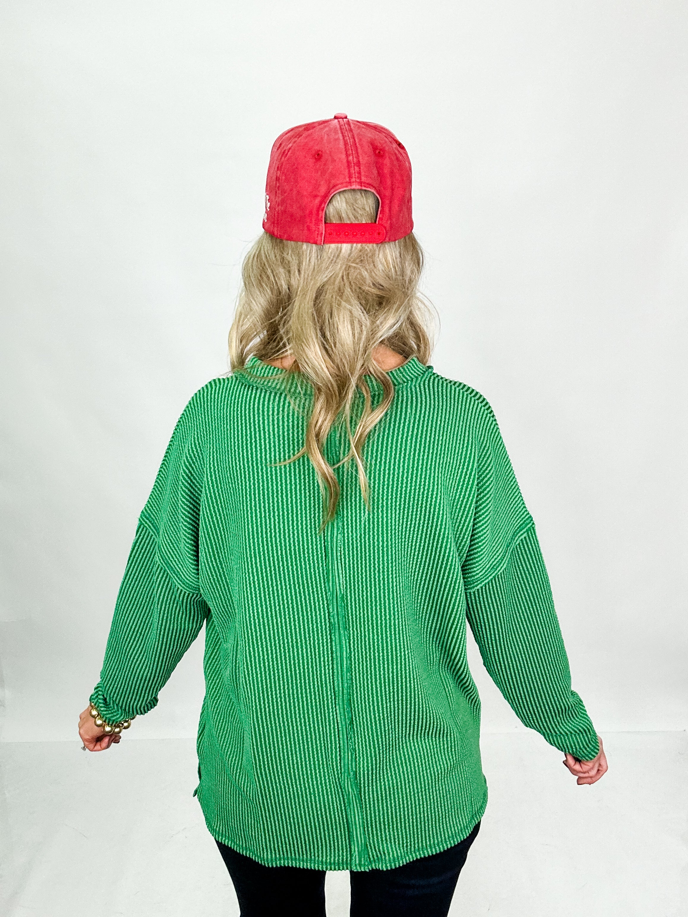 Hayden Ribbed Long Sleeve