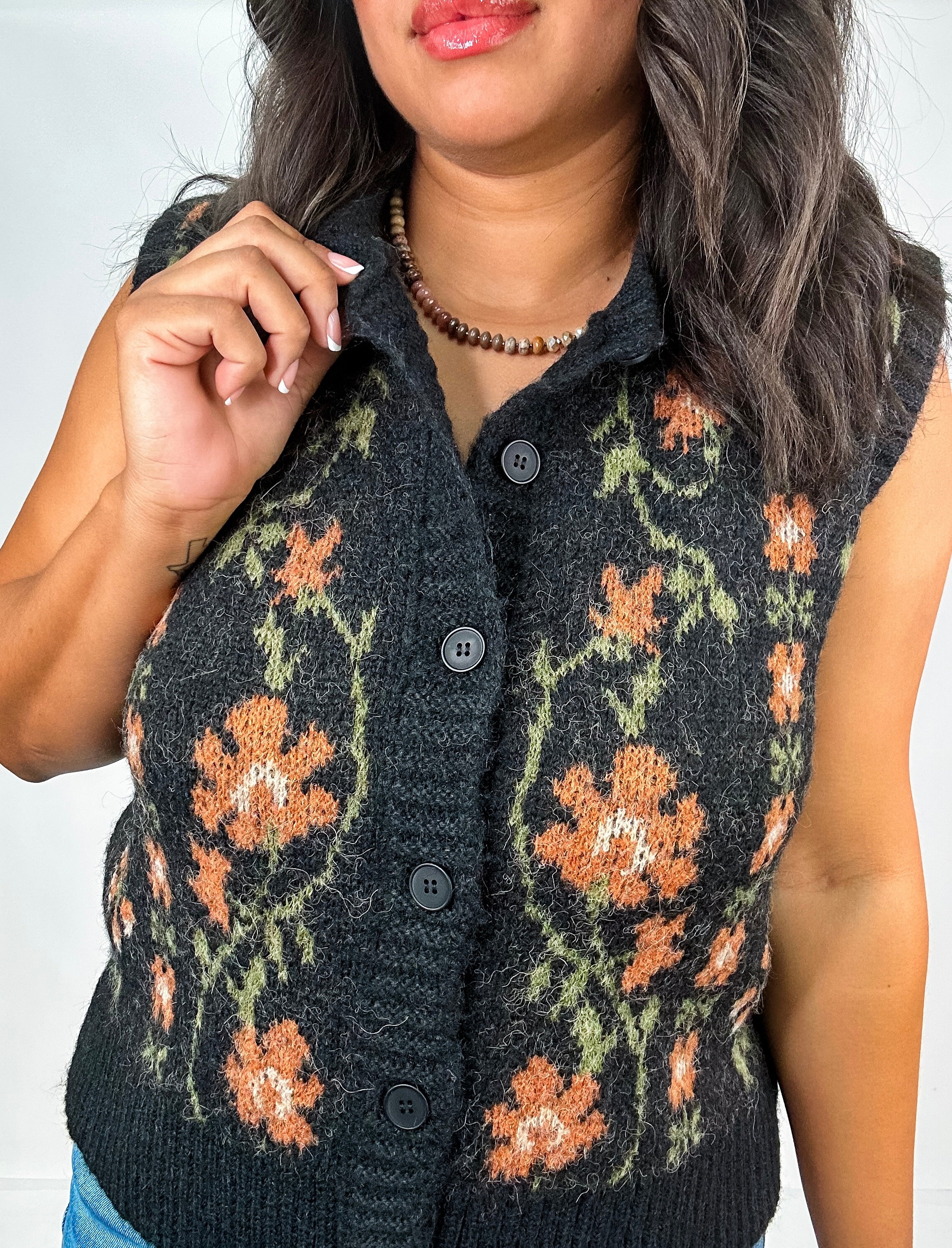 Fall Flora Vest