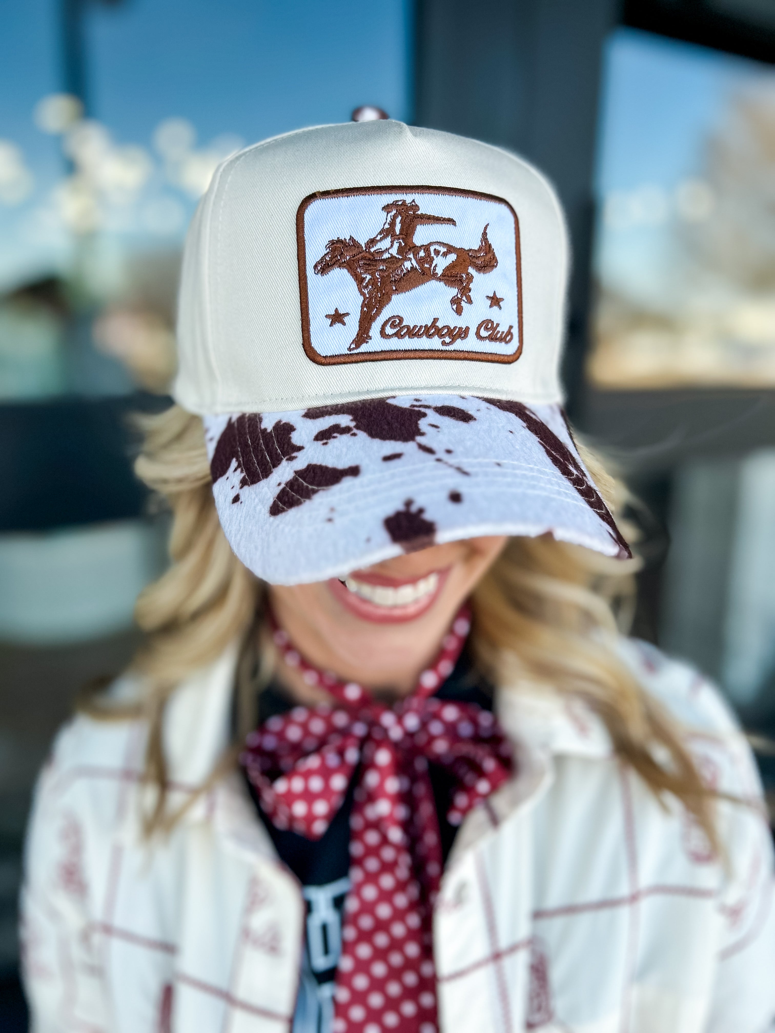 ‘Cowboy Club' Trucker Hat