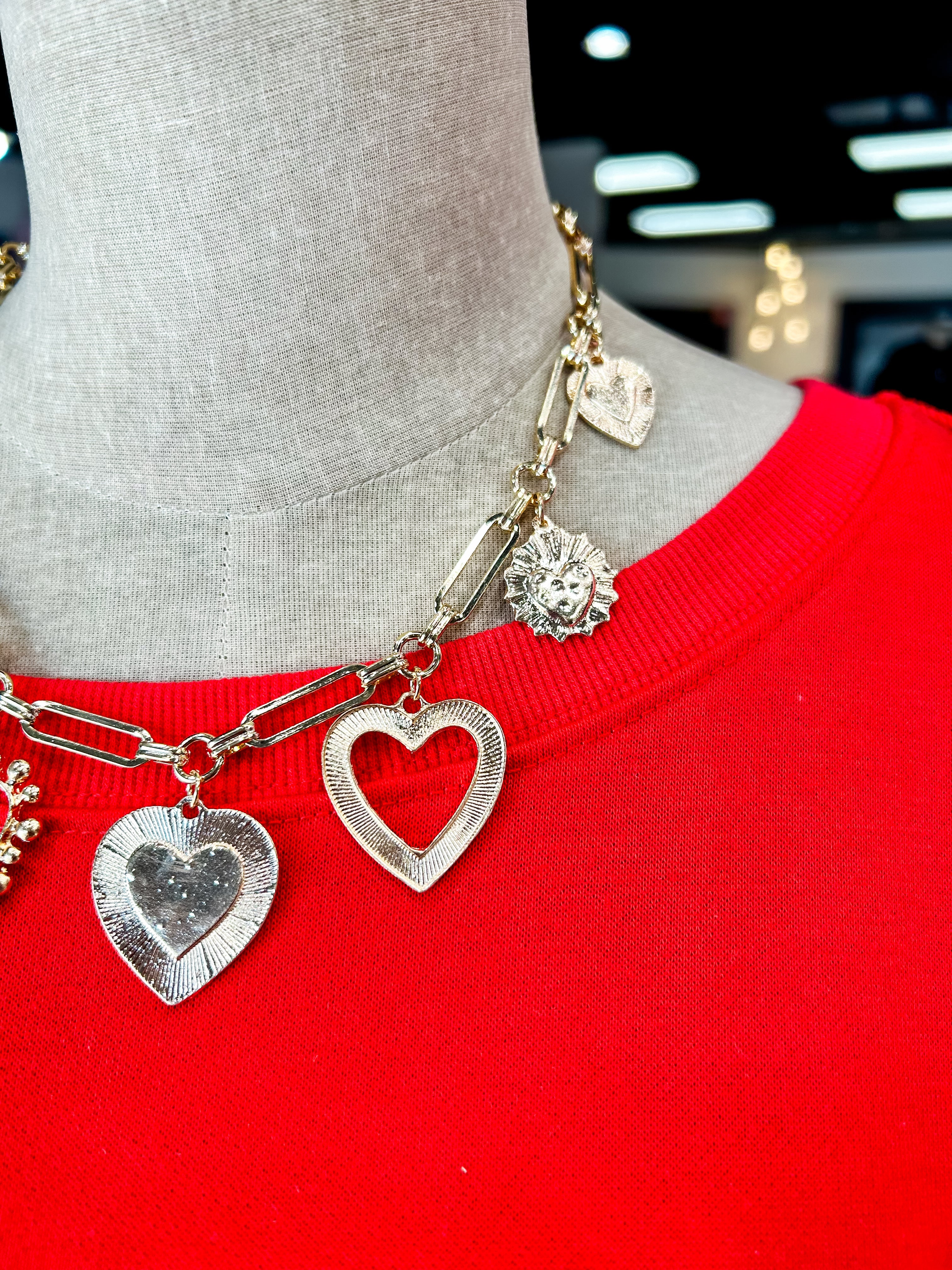 All My Heart Chunky Chain Necklace
