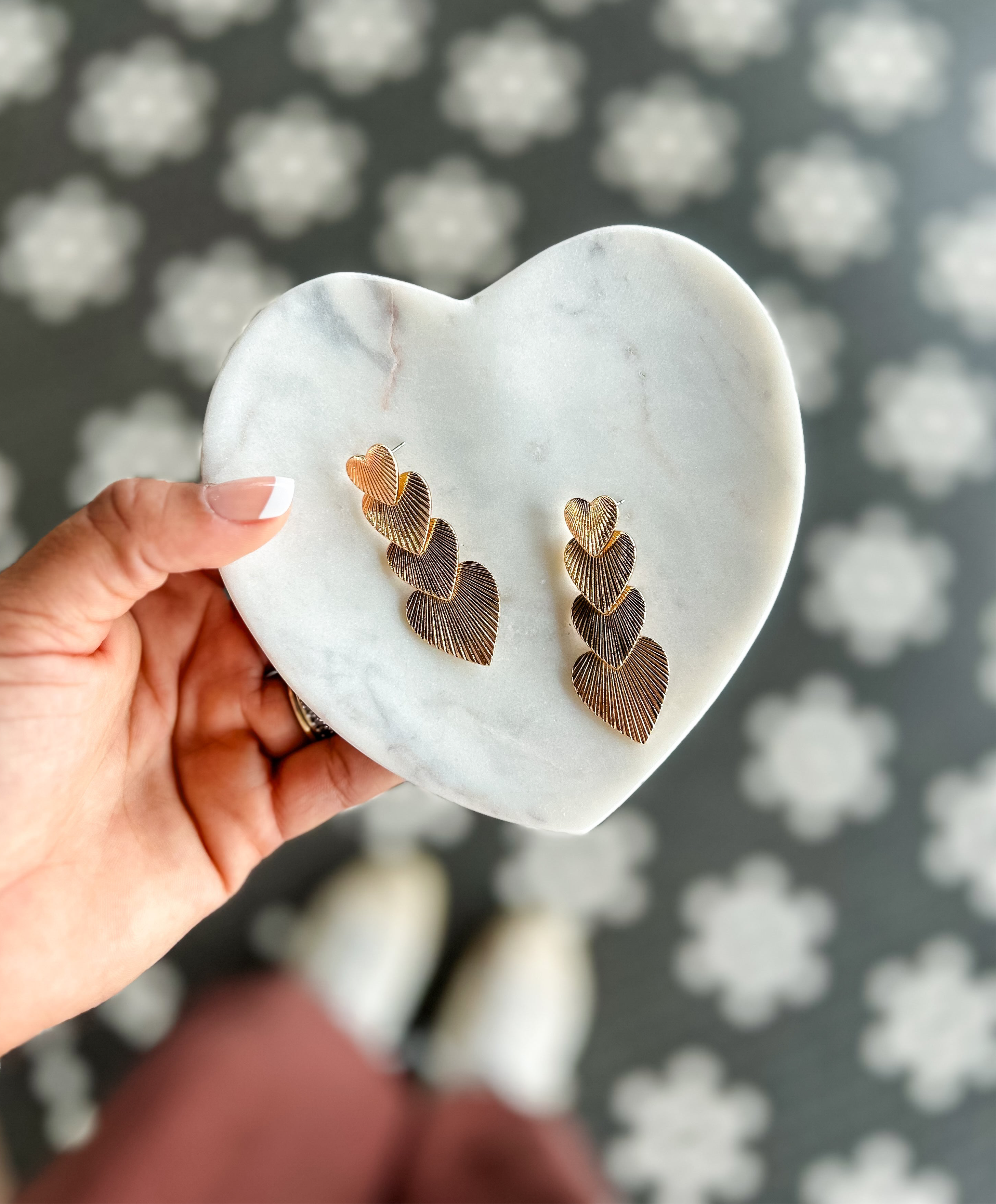 Layered Love Gold Earrings