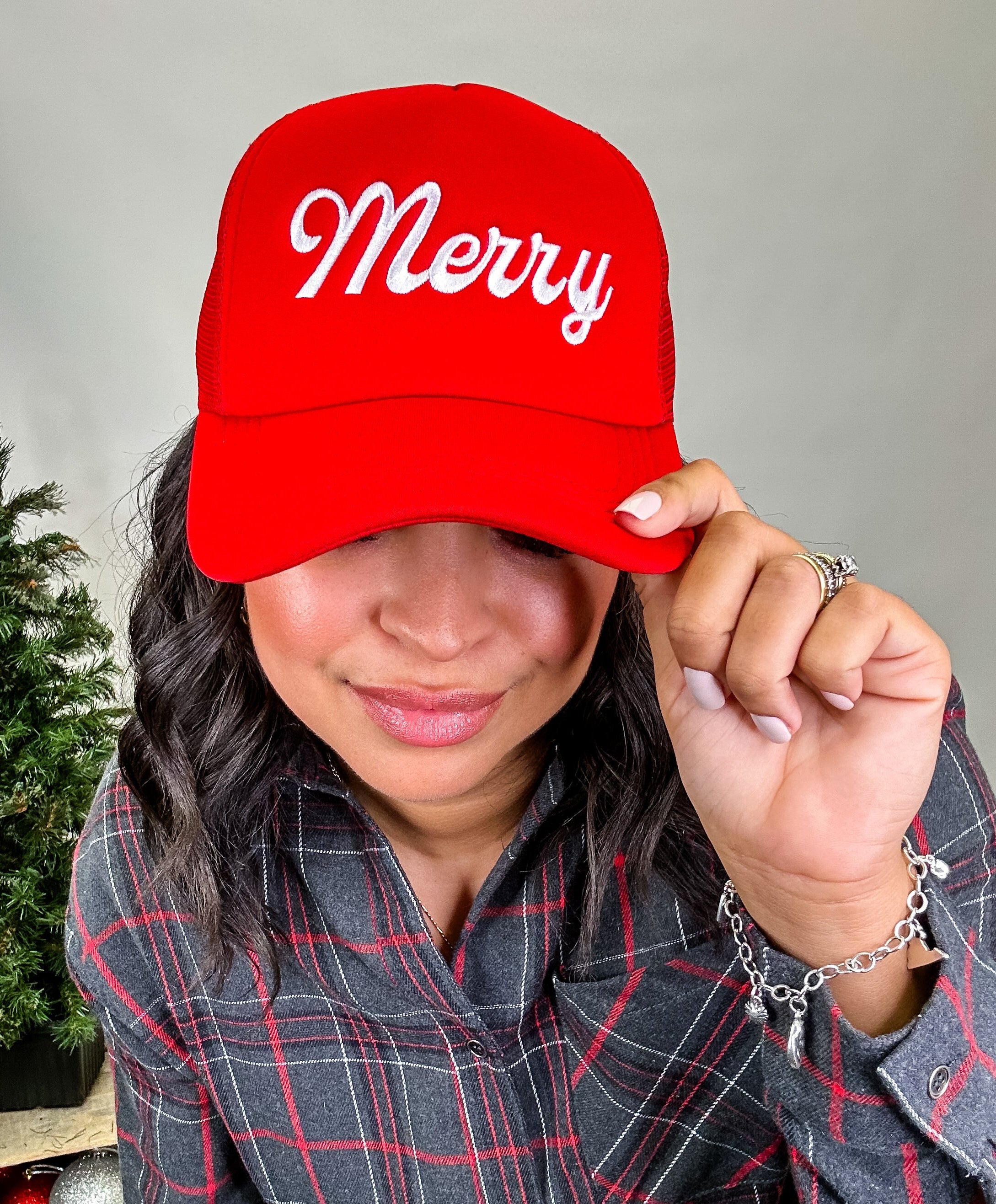 Merry Mesh Back Trucker Hat