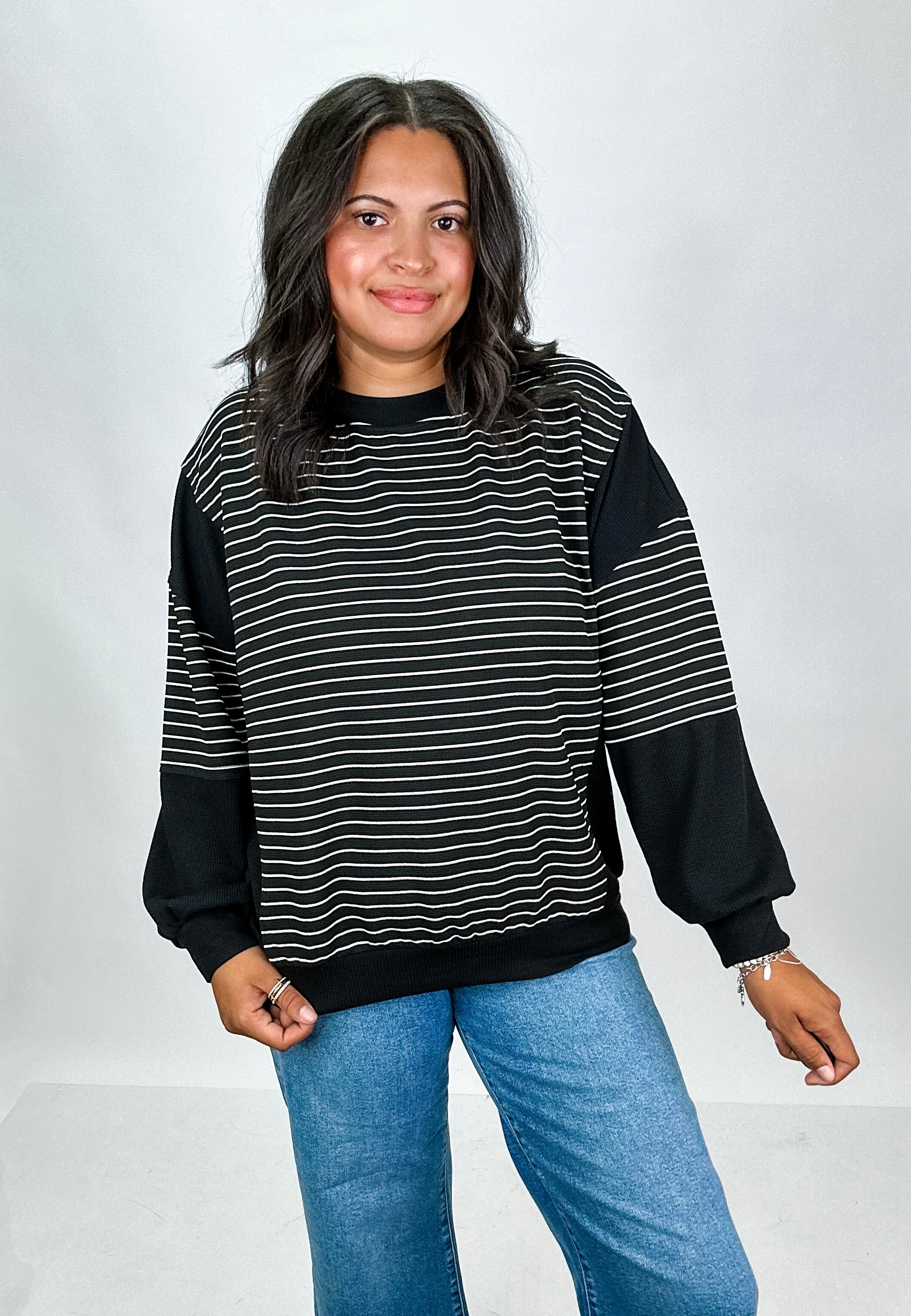 Blair Striped Pullover