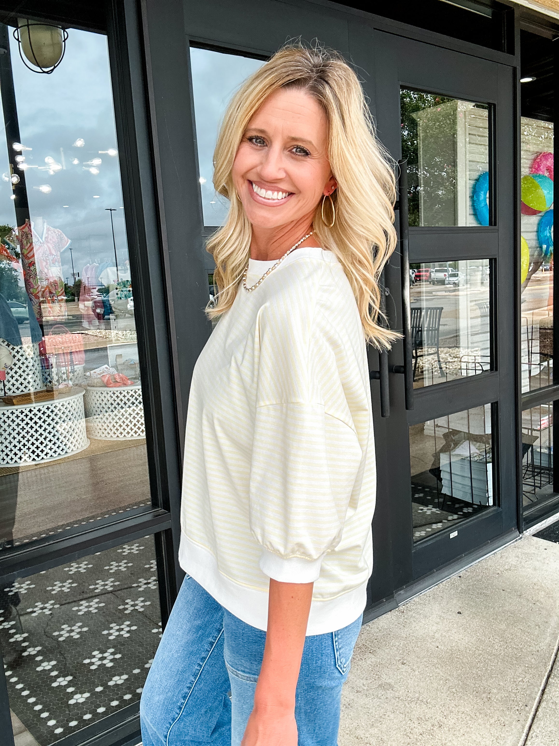 Harbor Striped Top