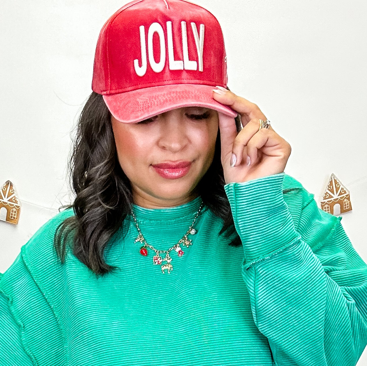 ‘Jolly' Embroidered Hat