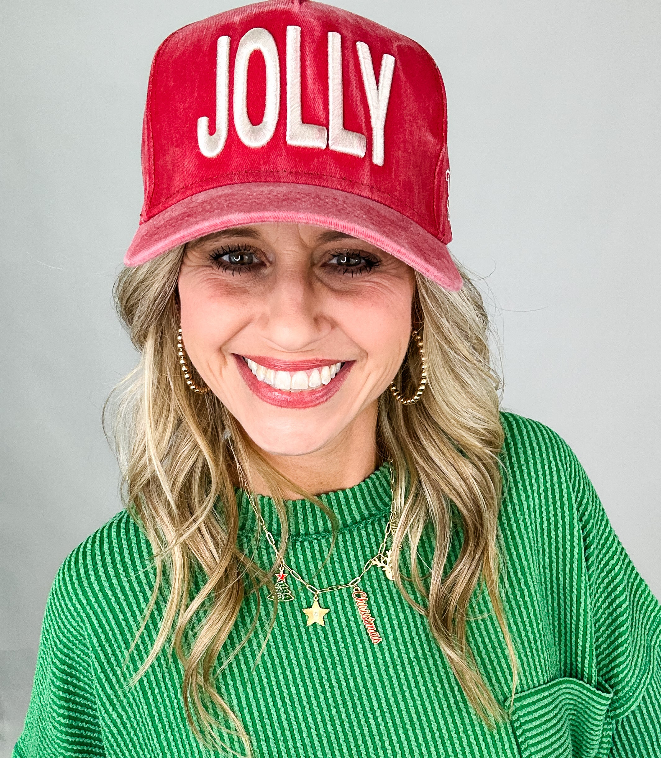 ‘Jolly' Embroidered Hat