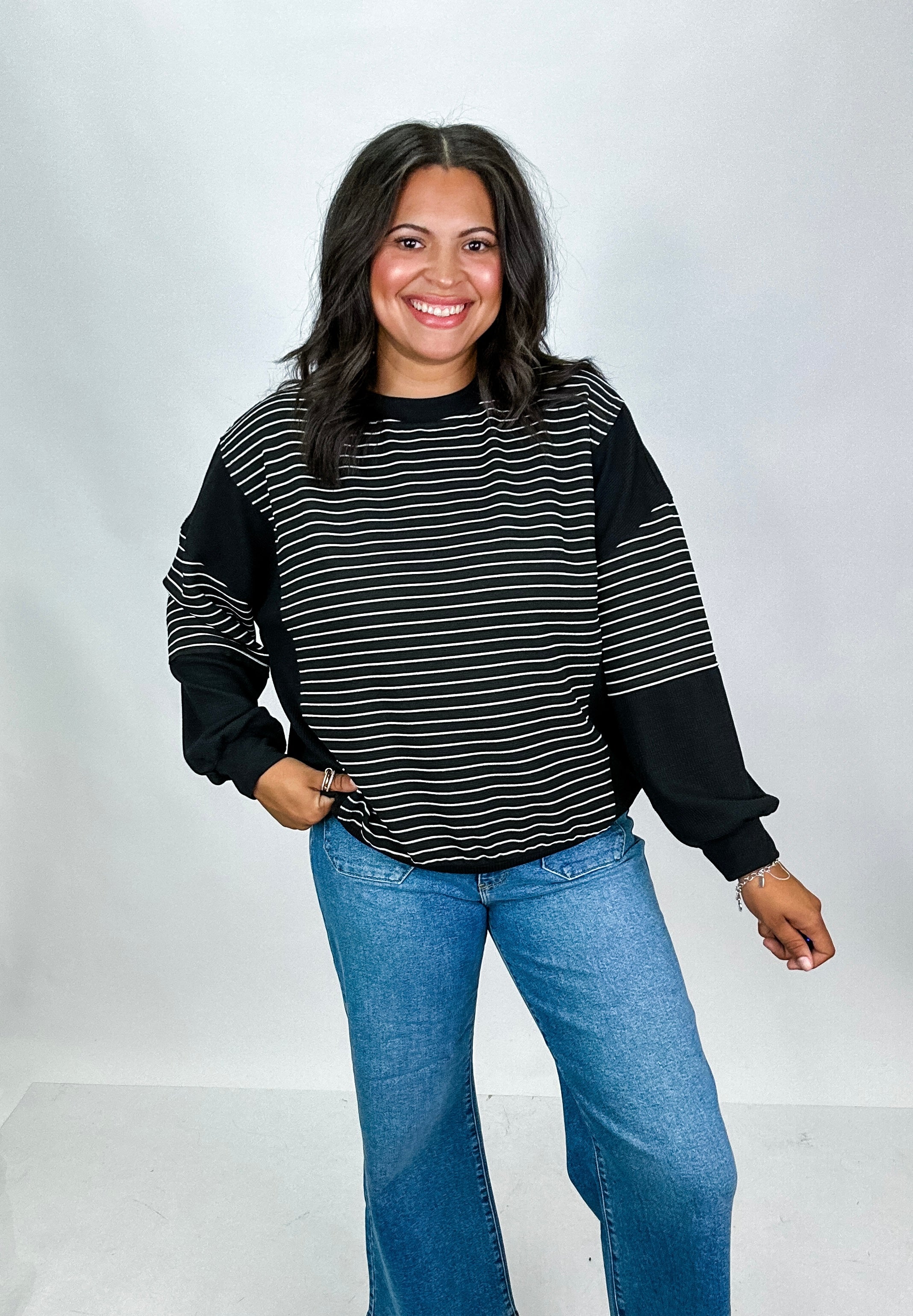 Blair Striped Pullover