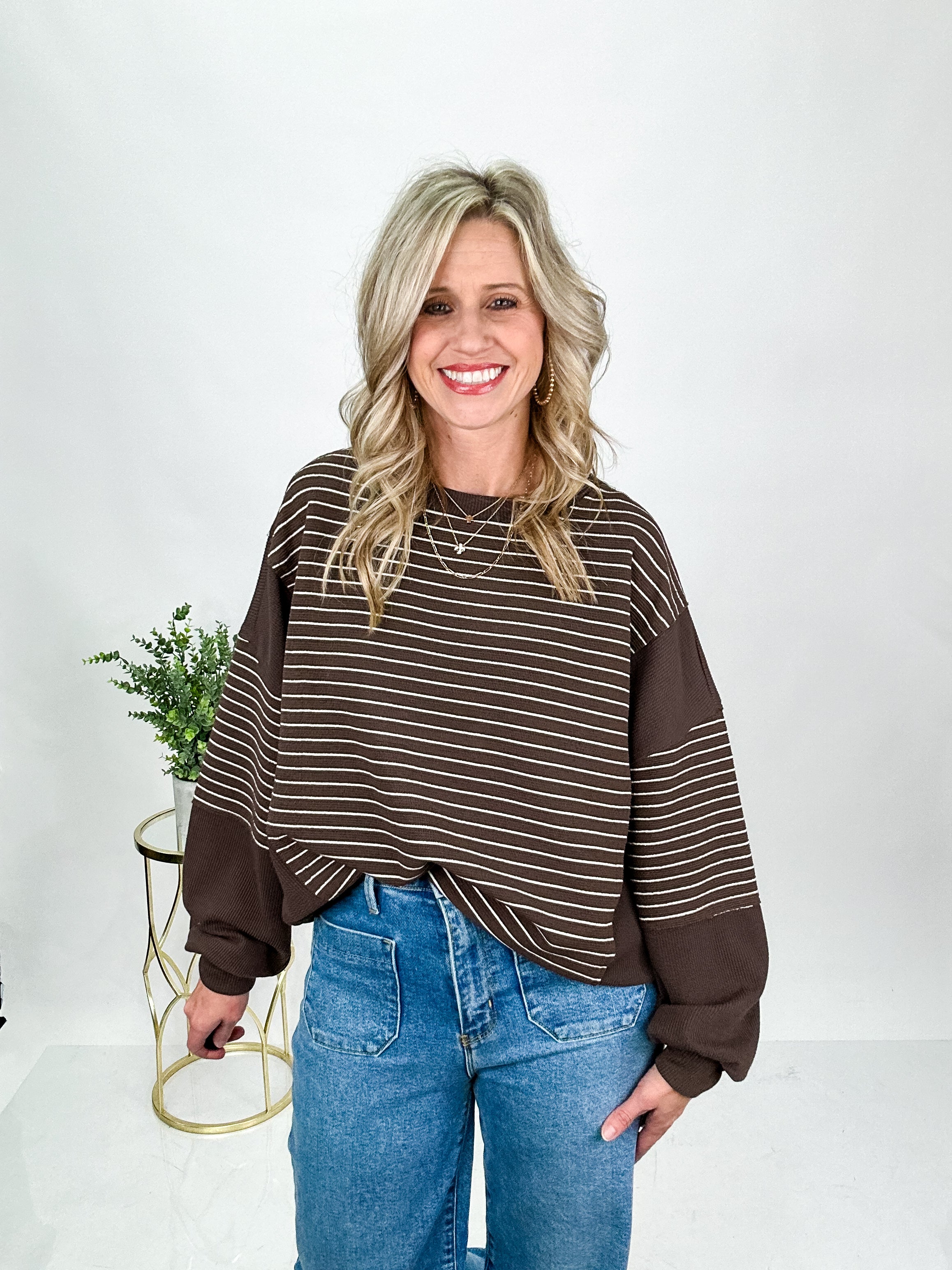 Blair Striped Pullover