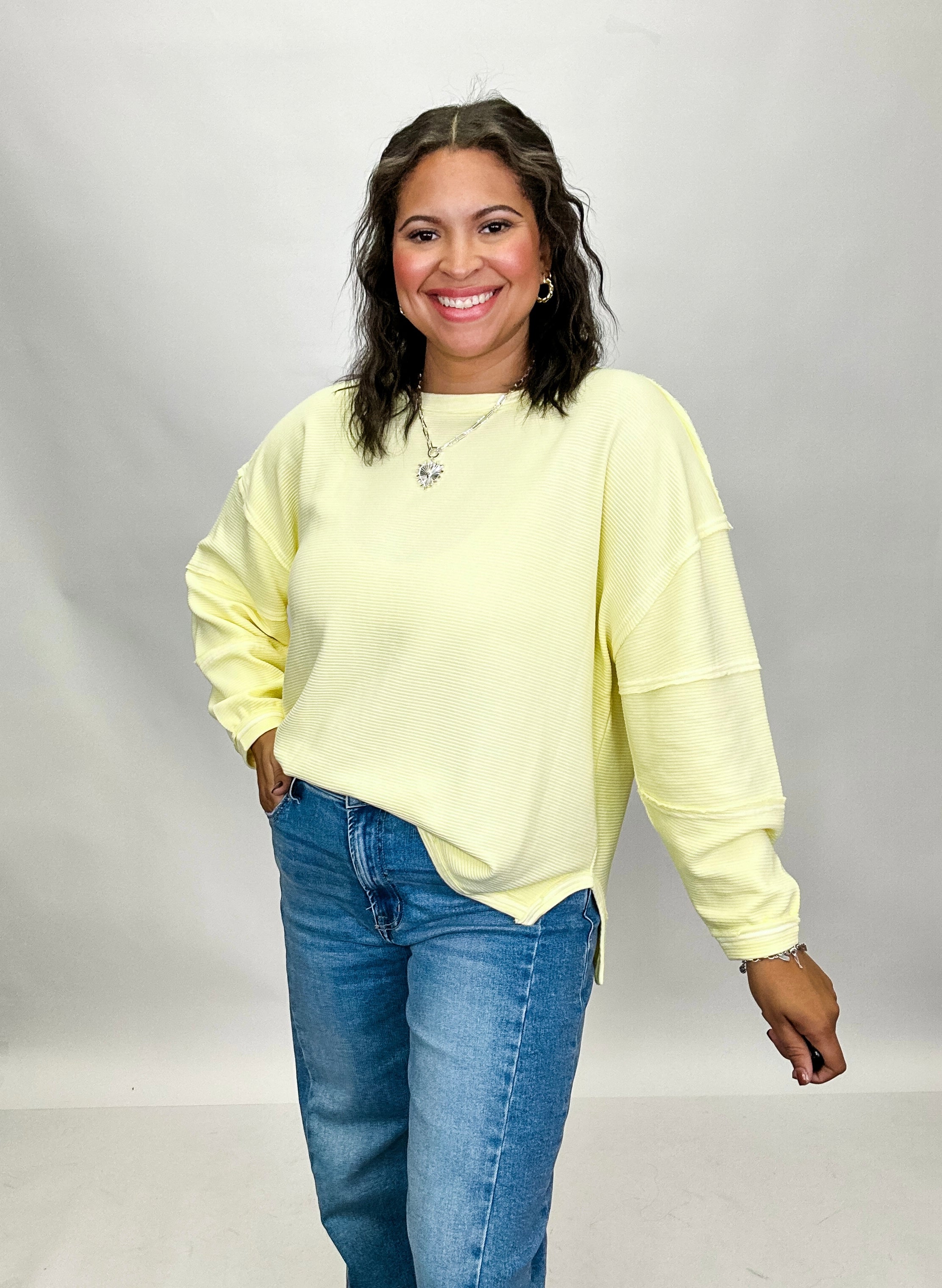 Essential Ribbed Long Sleeve