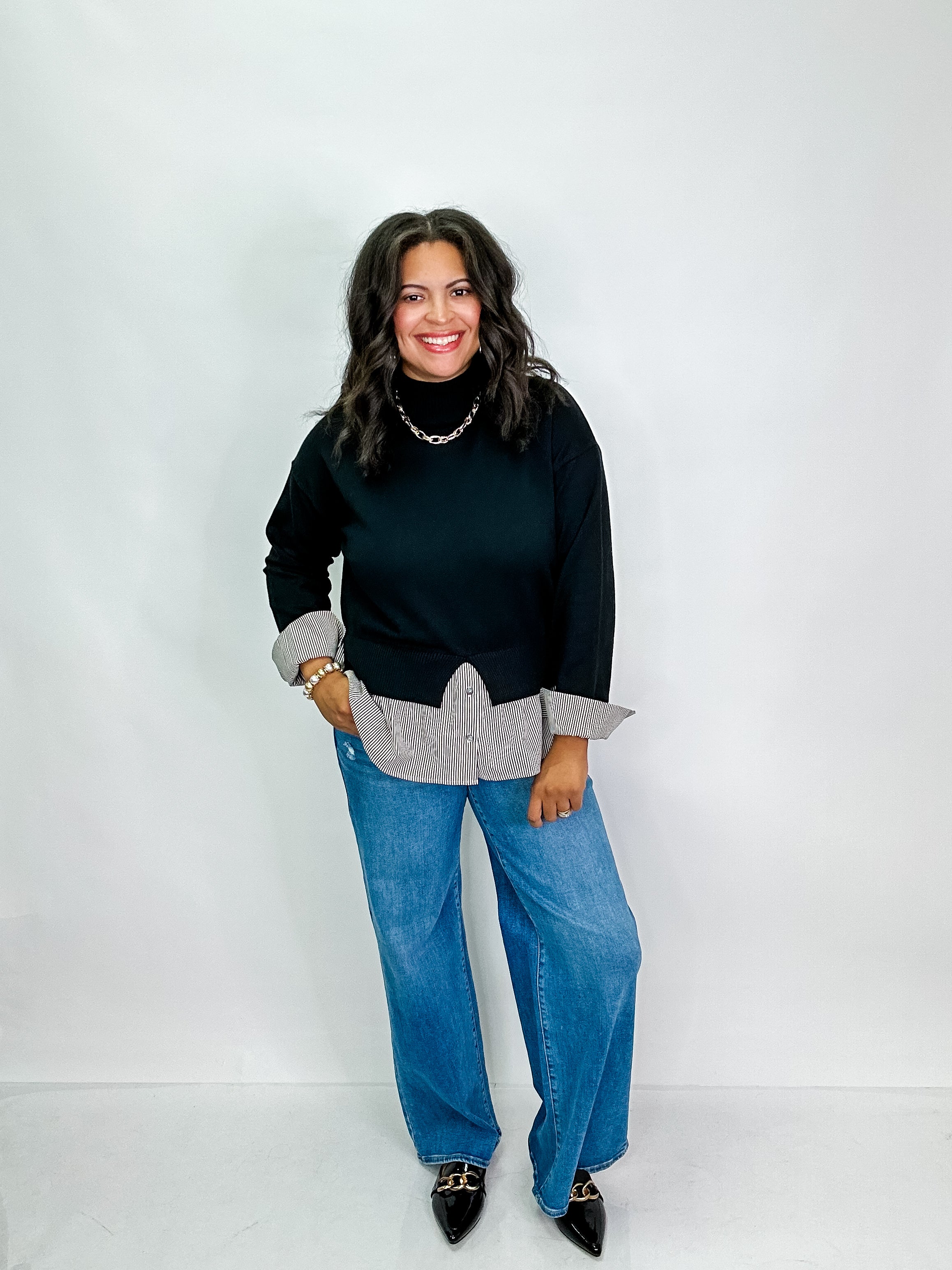 Camille Layered Knit