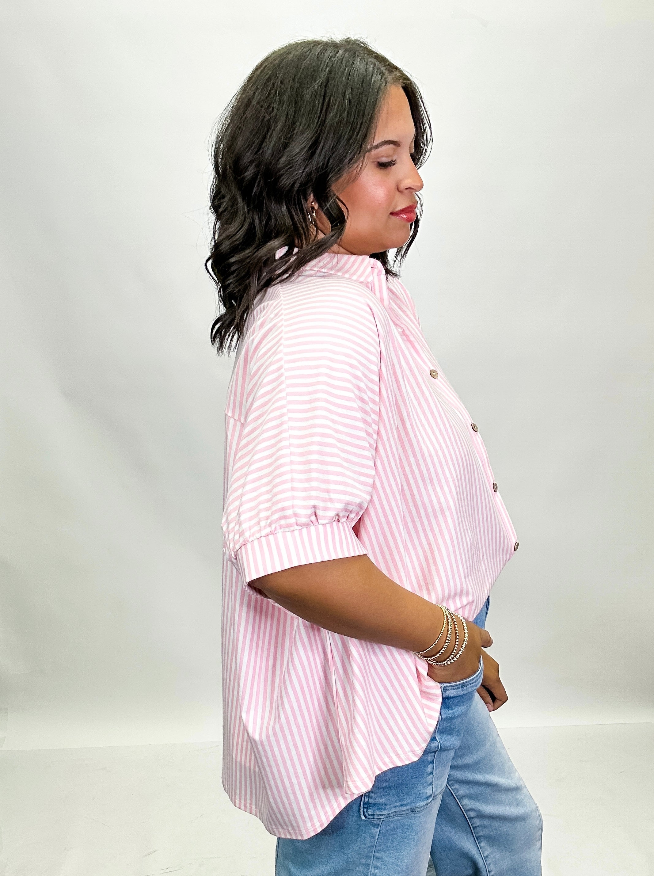 Laid Back Luxe Striped Top