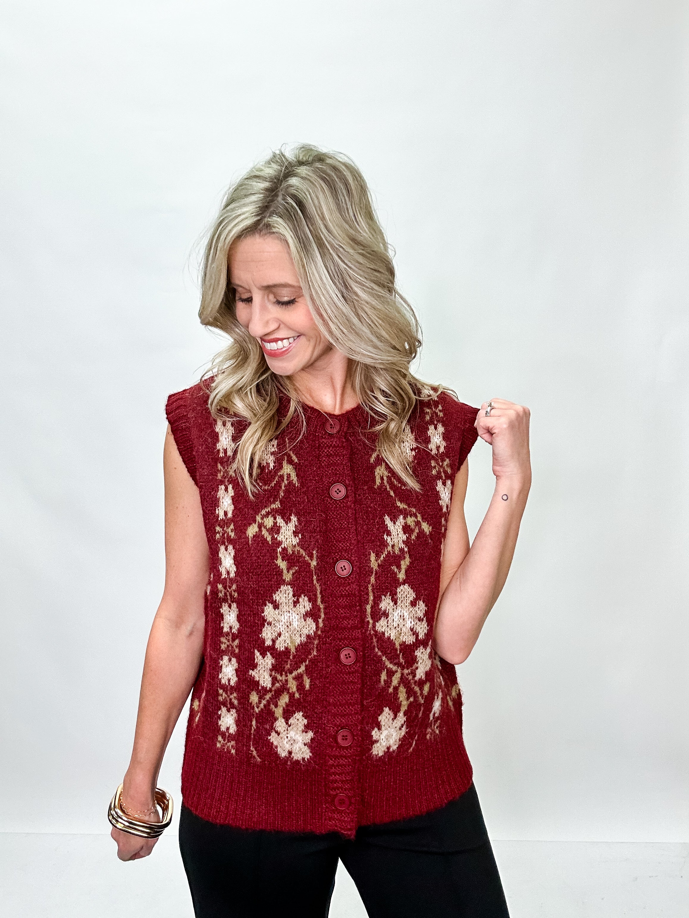 Fall Flora Vest