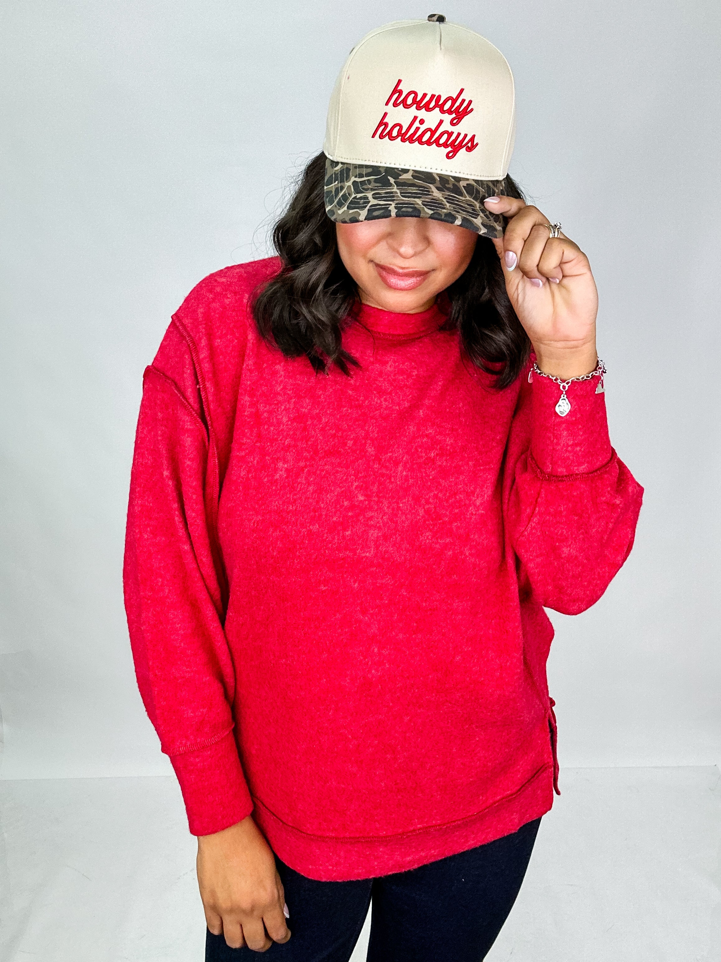 Harper Split Hem Pullover