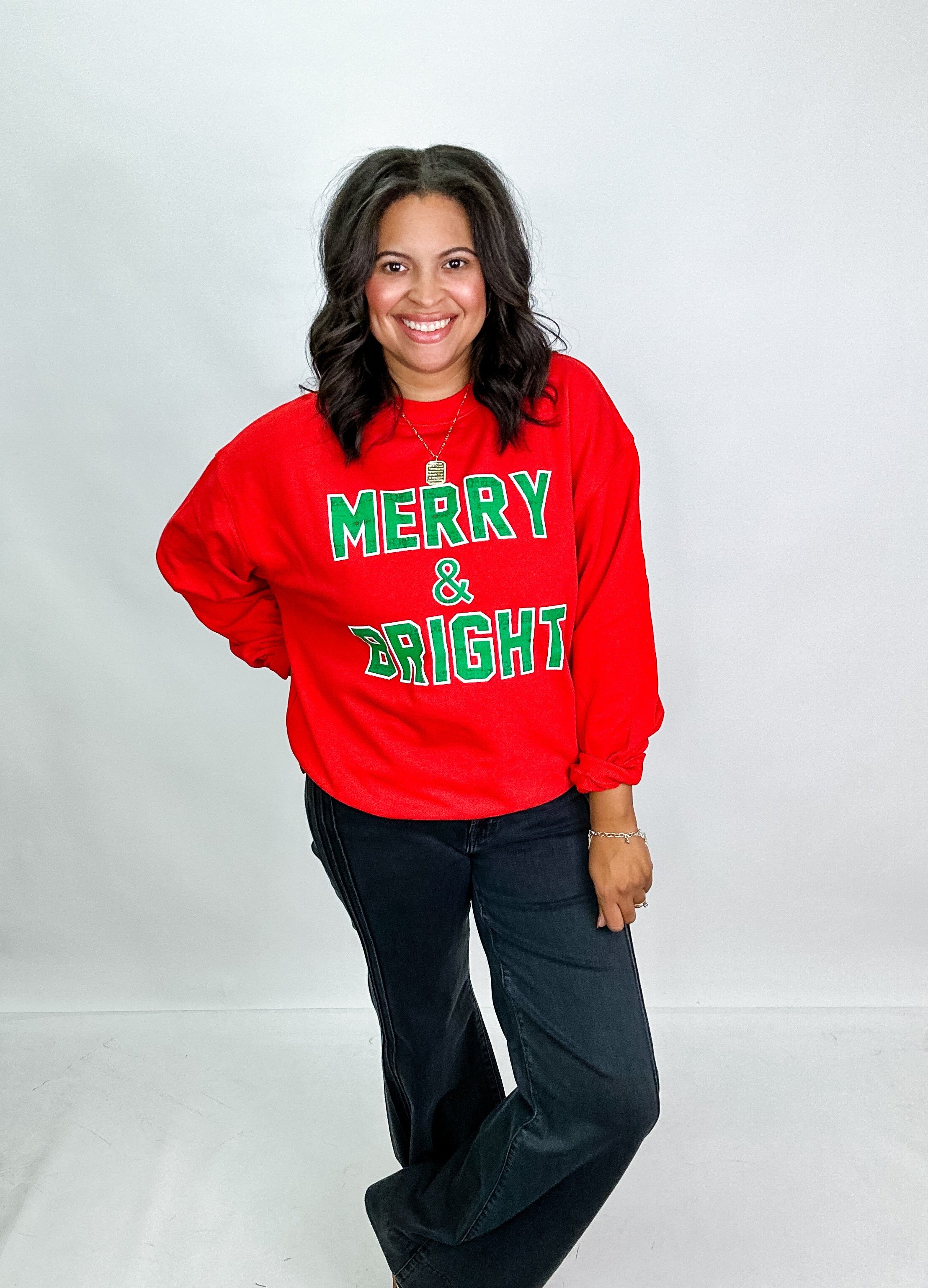 Merry + Bright Crewneck