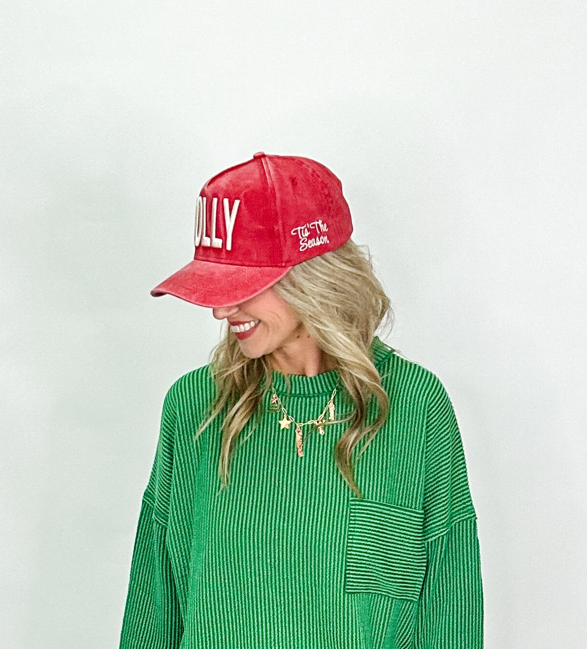 ‘Jolly' Embroidered Hat