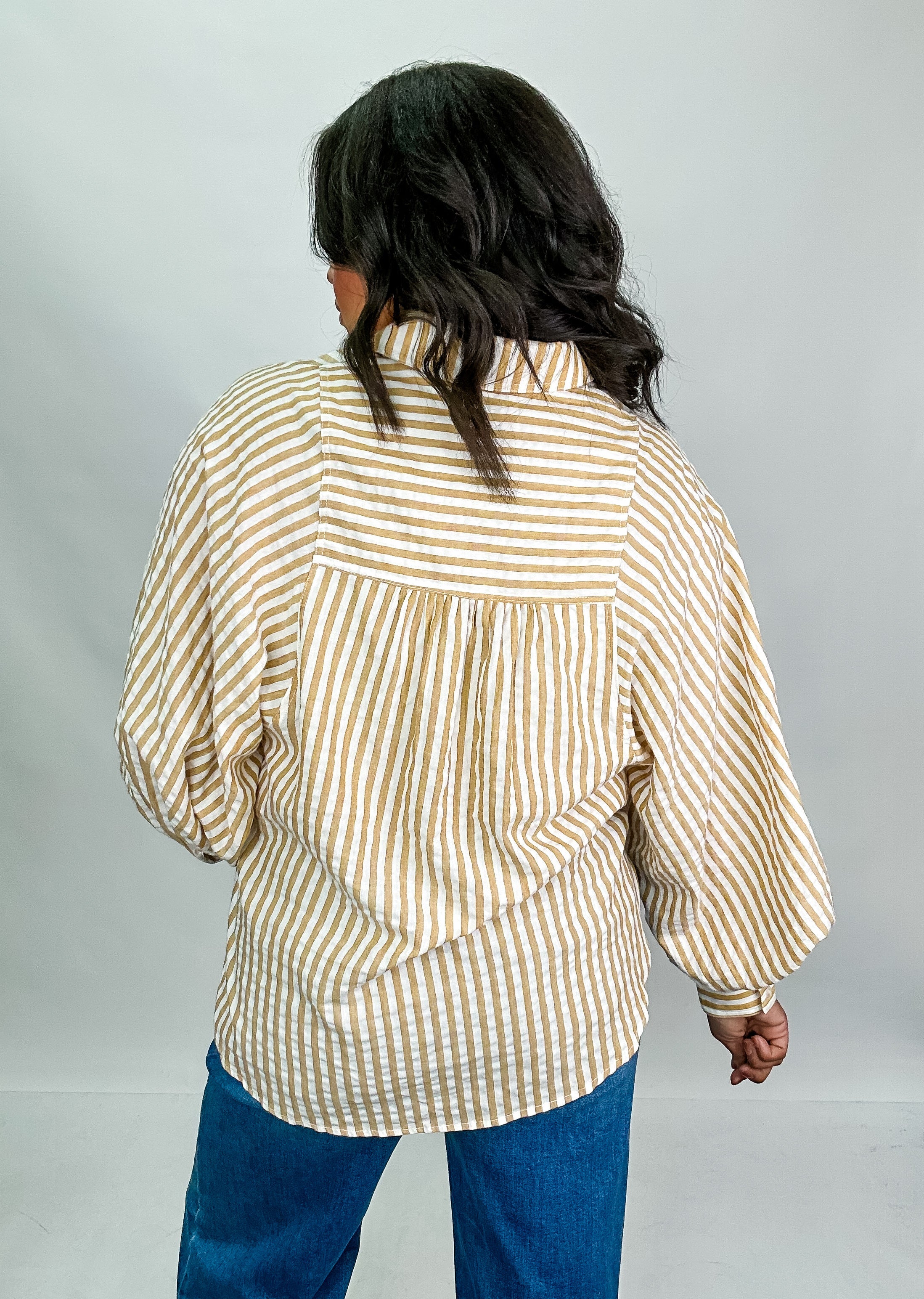 Marigold Button Down