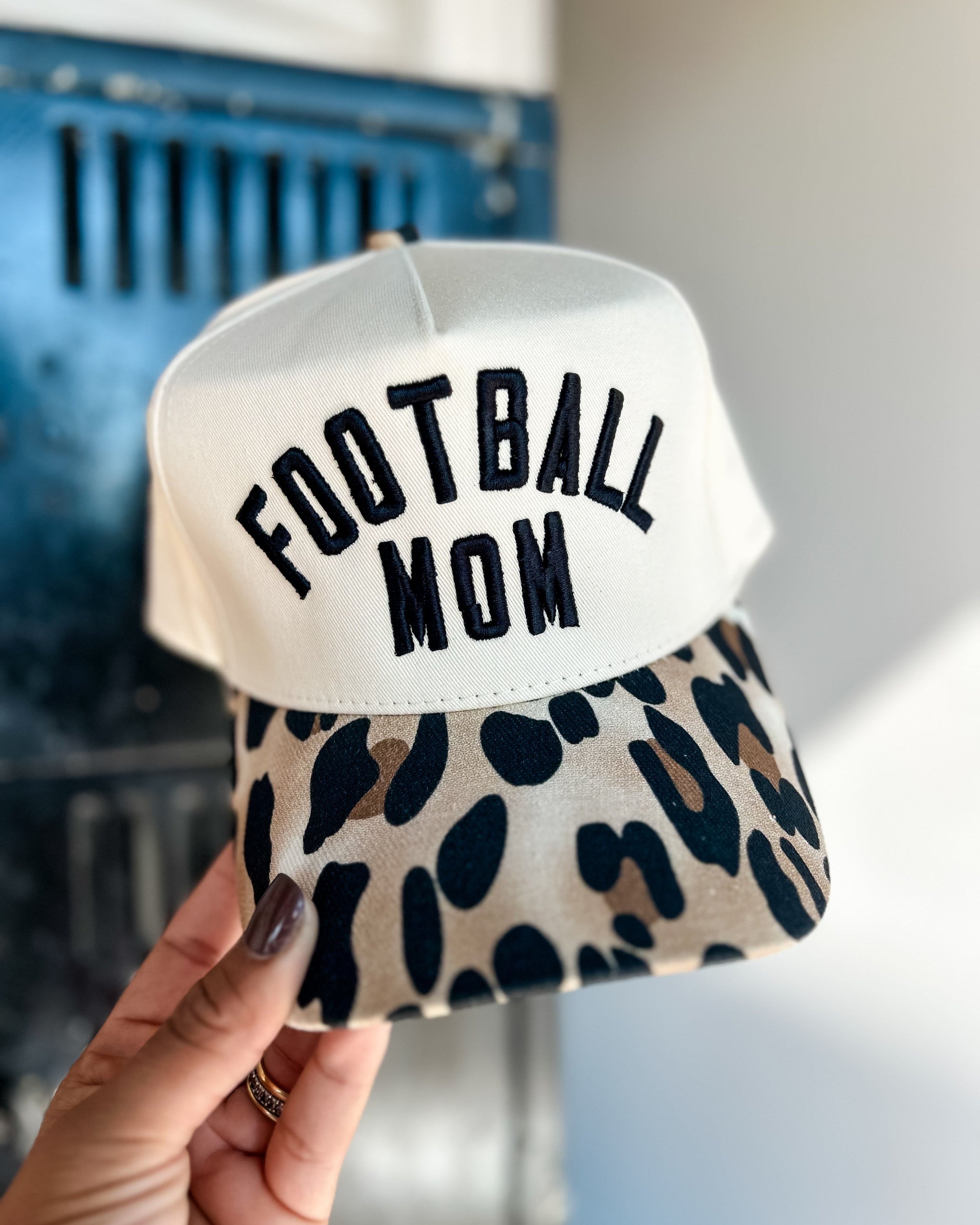 'Football Mom' Embroidered Trucker Hat