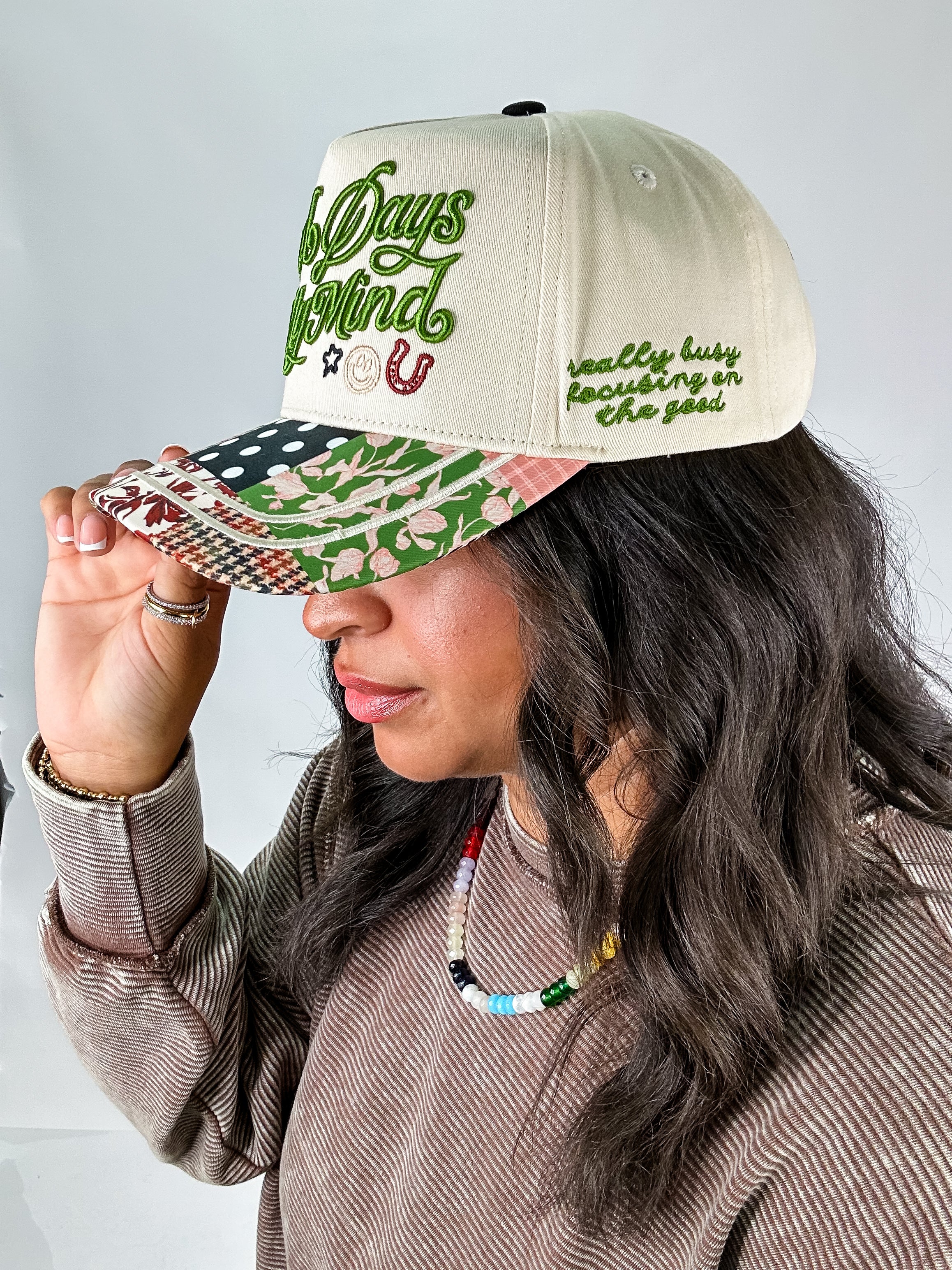 'Good Days' Embroidered Trucker Hat