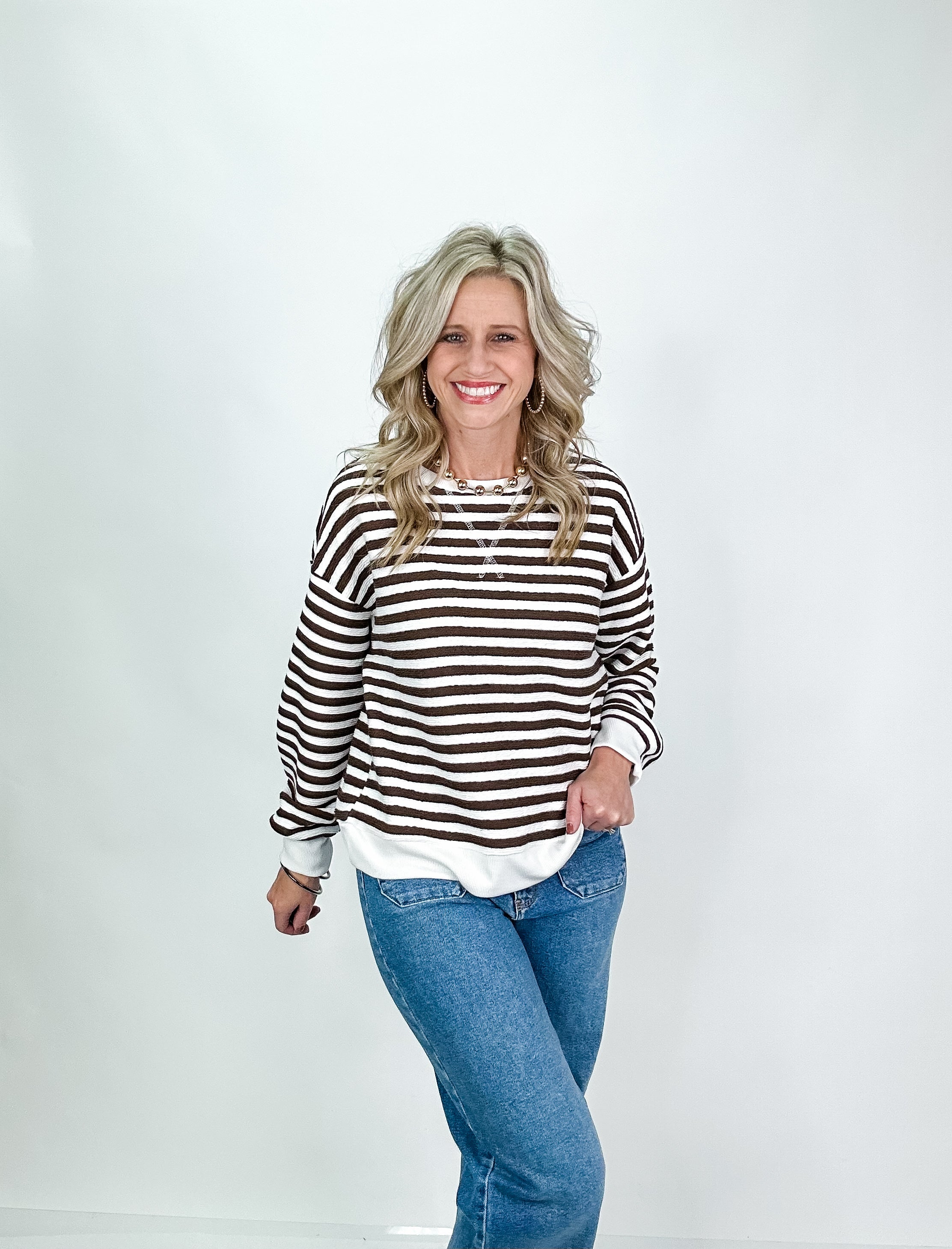 Horizon Striped Top