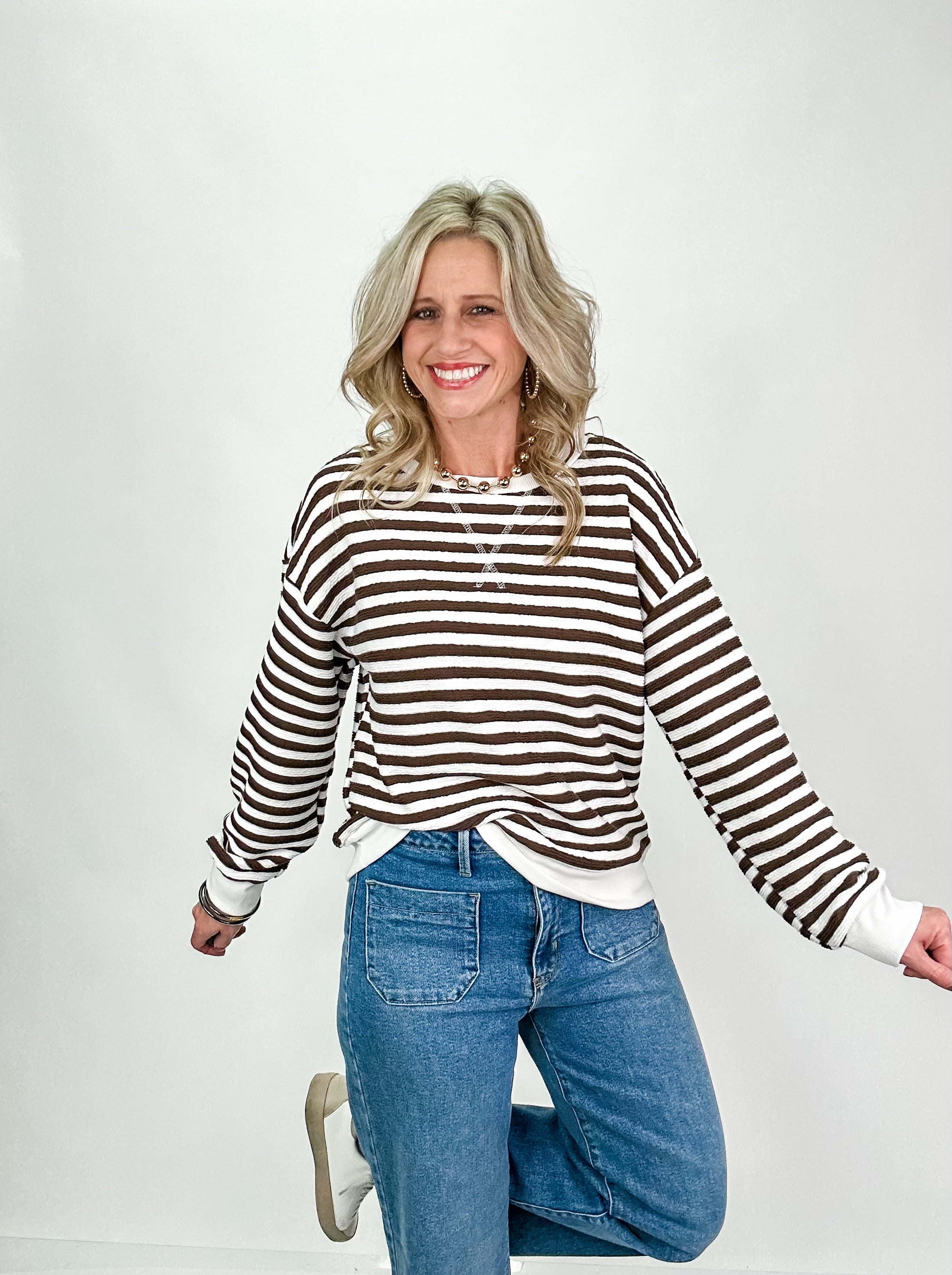 Horizon Striped Top
