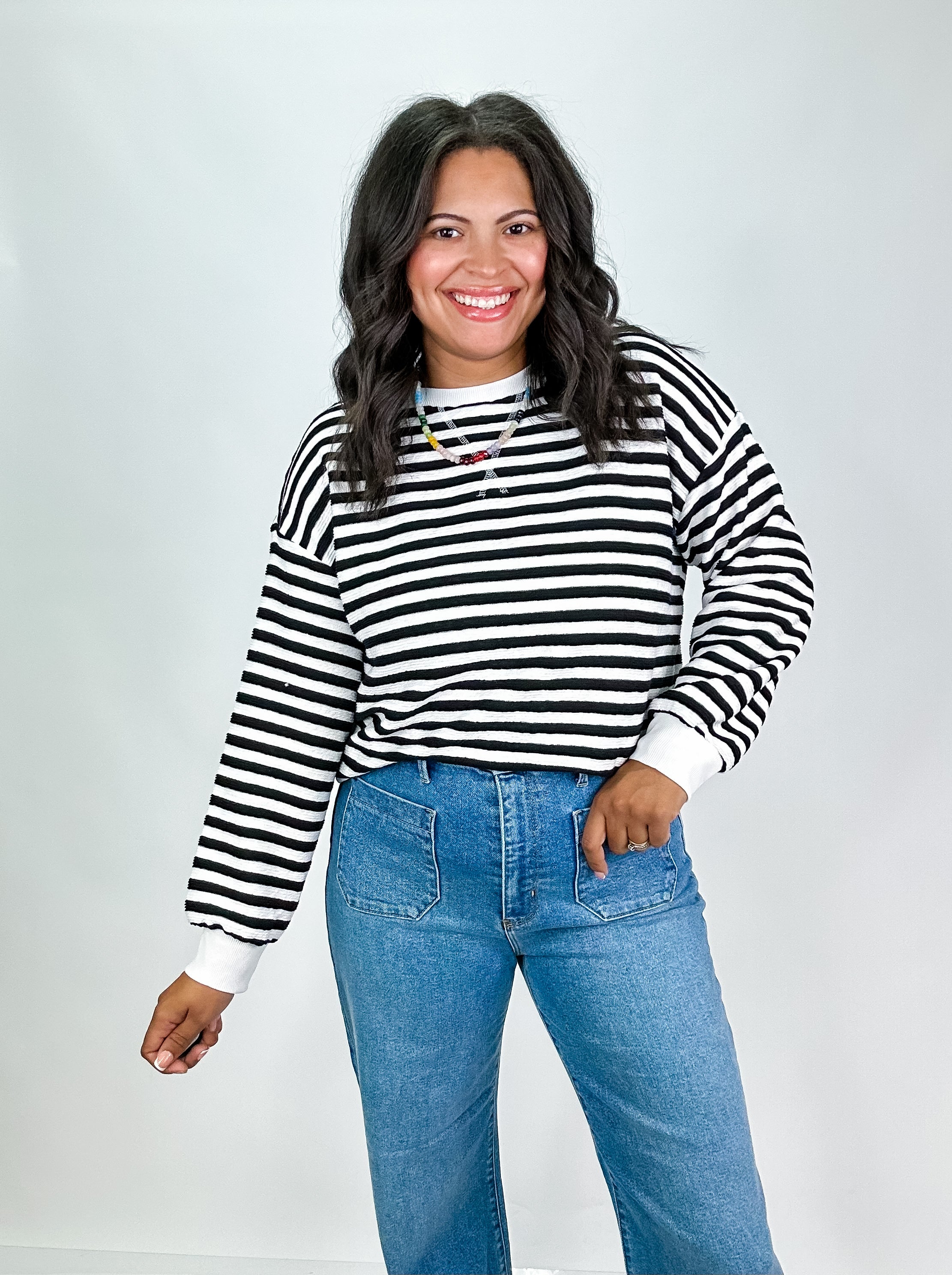 Horizon Striped Top