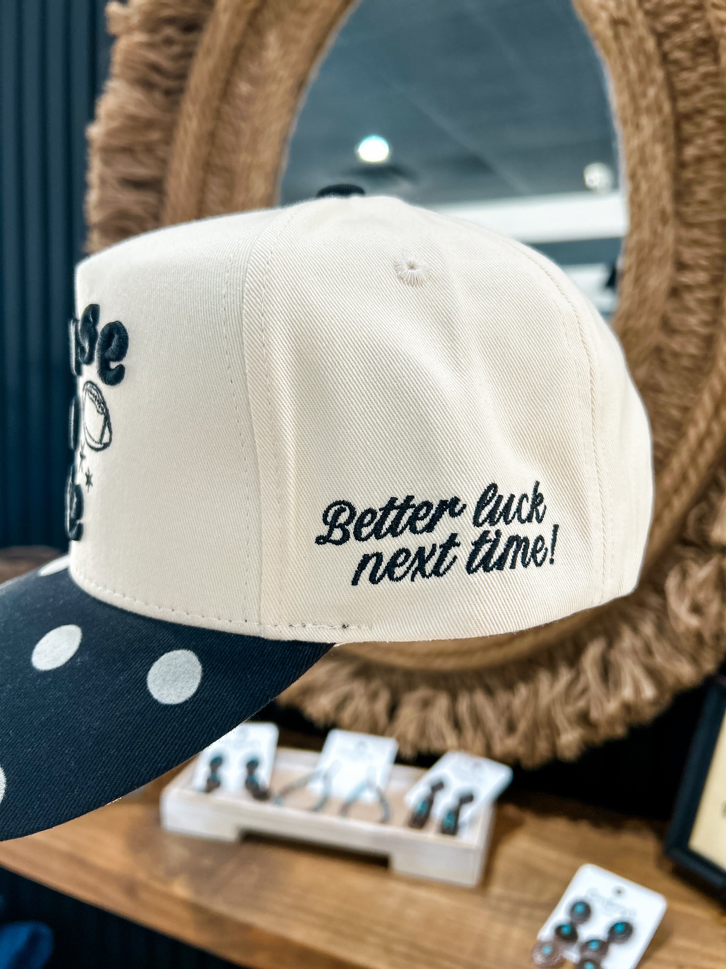 'Refuse to Lose' Embroidered Trucker Hat
