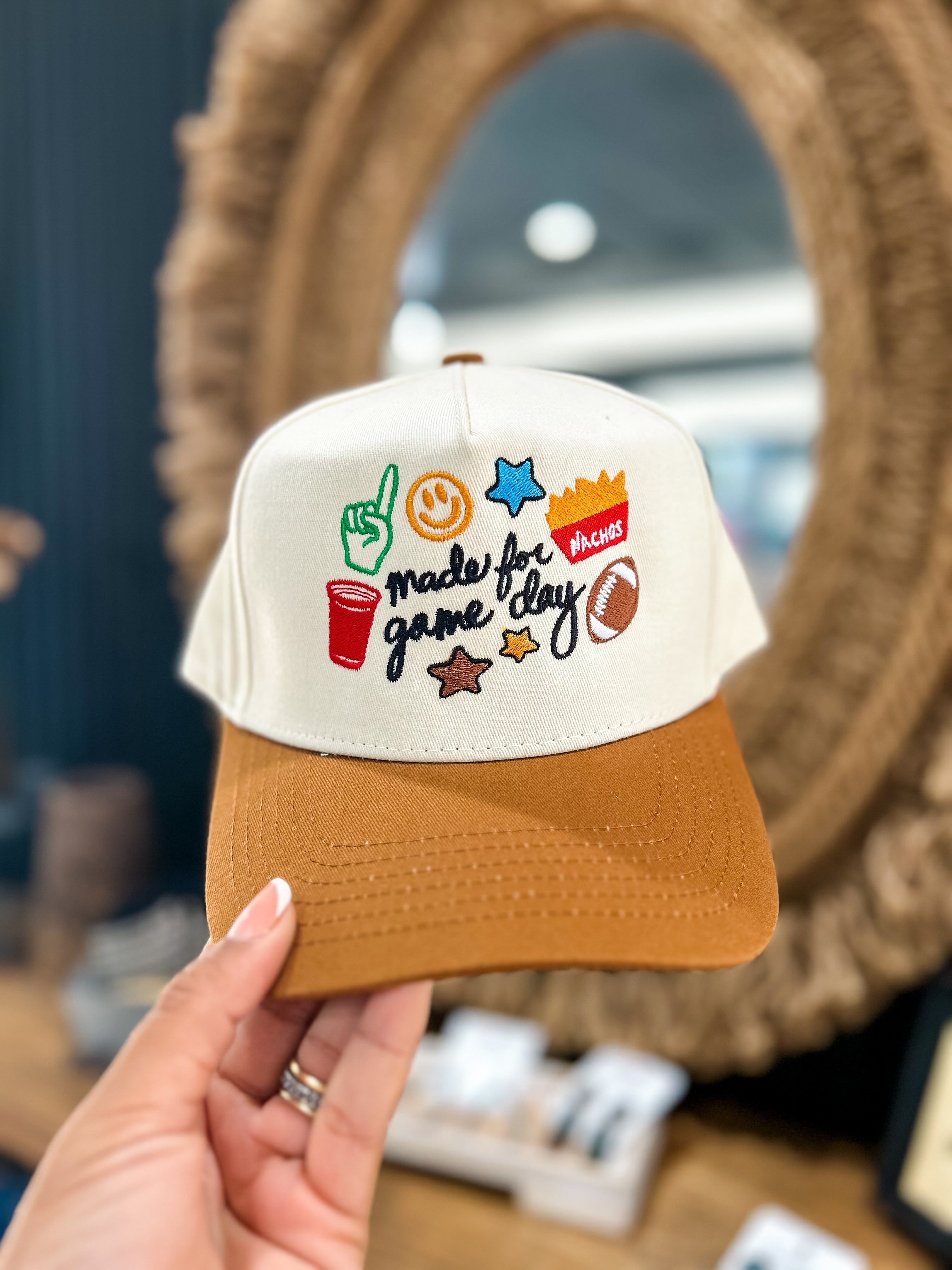 'Made for Game Day' Embroidered Trucker Hat