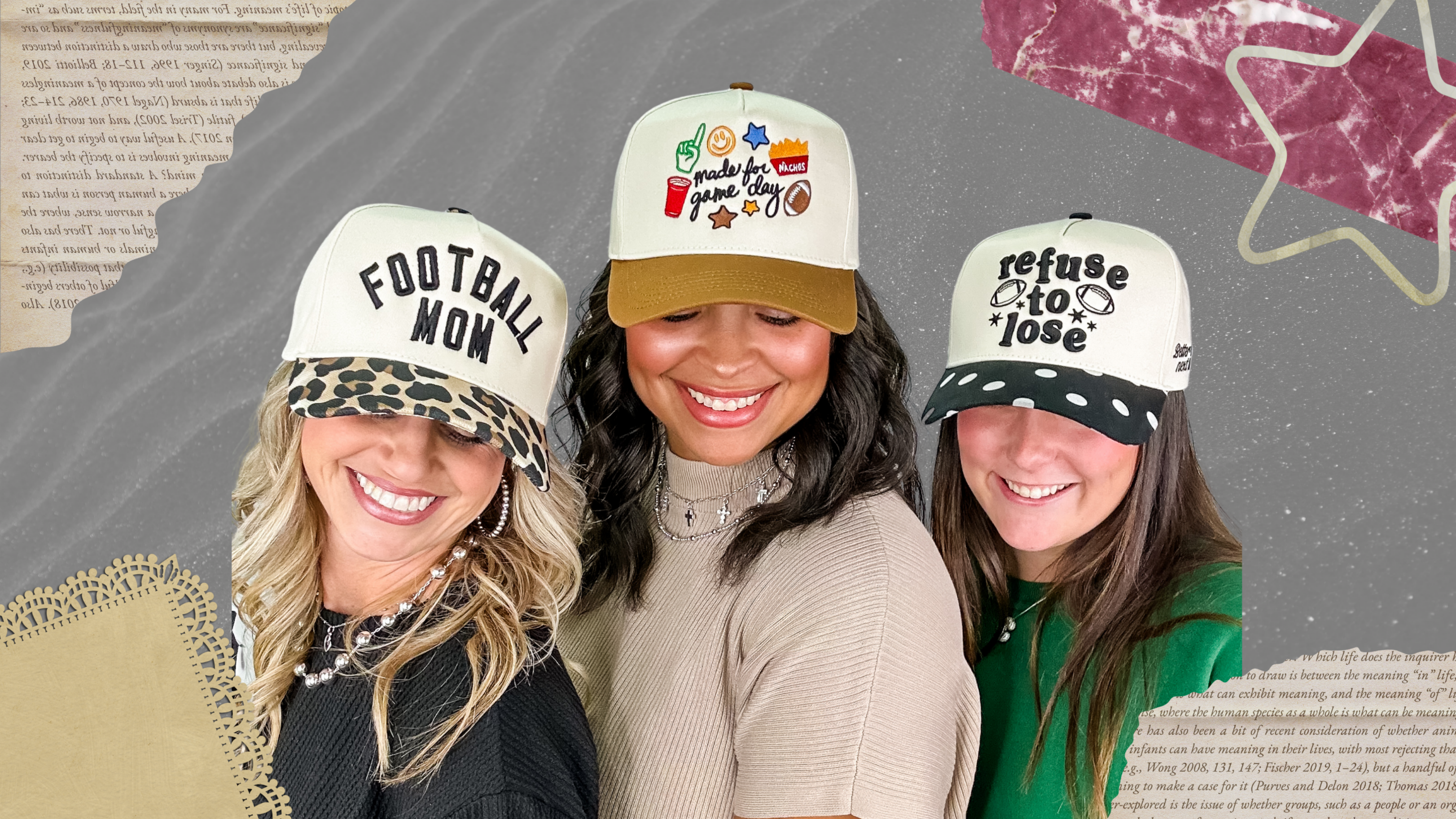 'Made for Game Day' Embroidered Trucker Hat